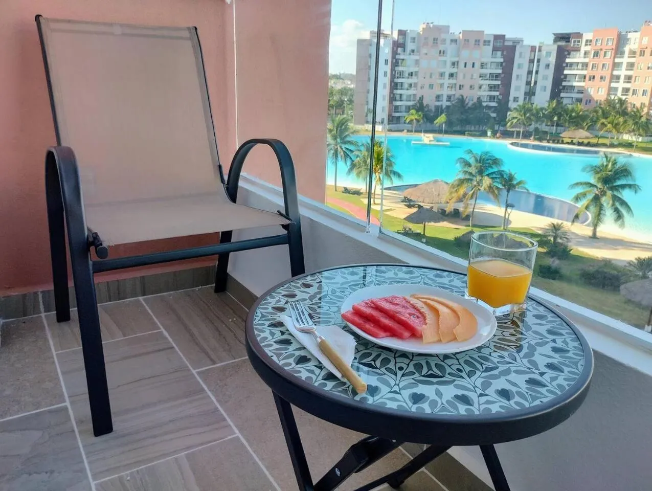 Balcony/Terrace in Departamento tres listones