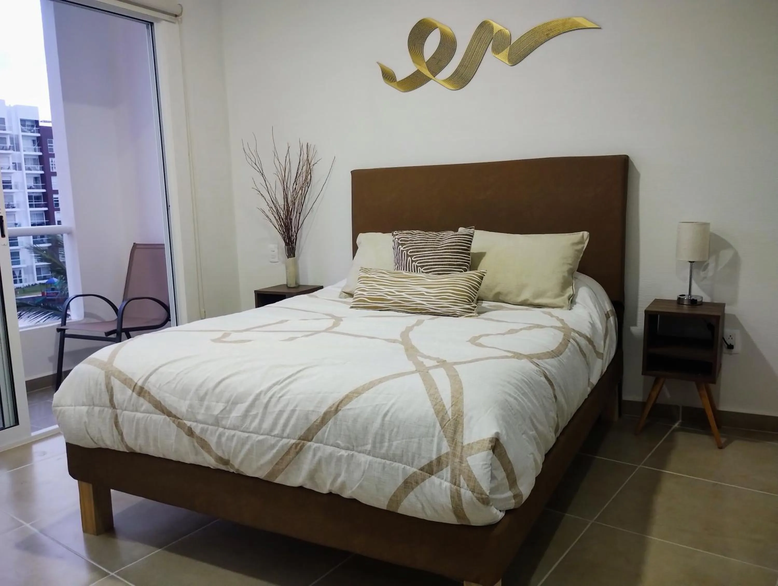 Photo of the whole room, Bed in Departamento tres listones