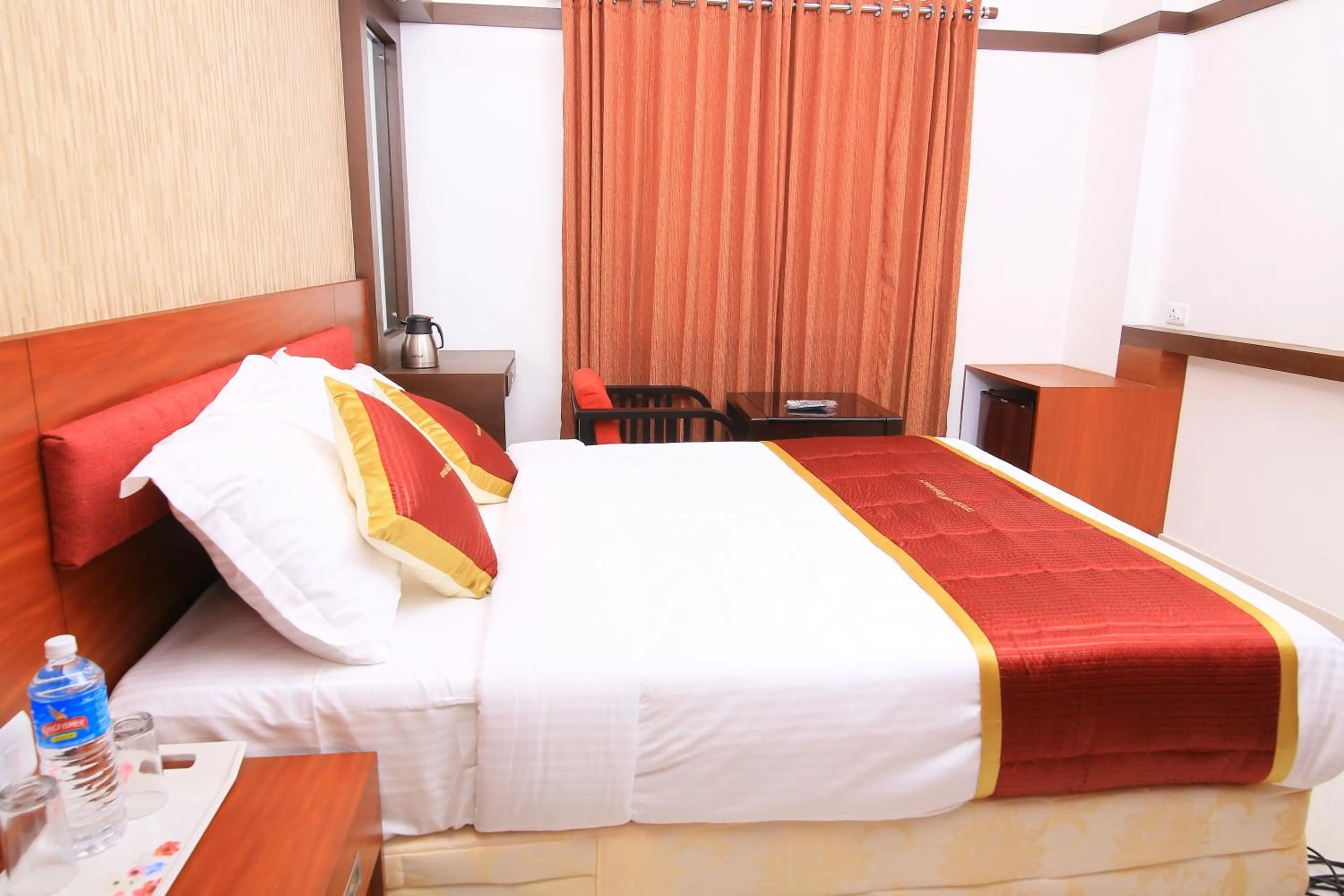 Bedroom, Bed in Amala's Residency