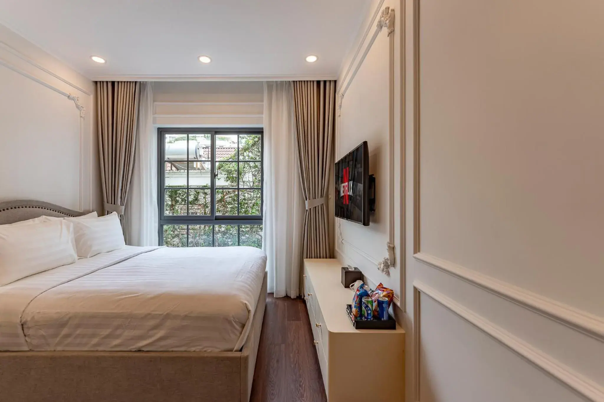 Bed in Golden Sun Apartment & Hotel Bed in Golden Sun Apartment & Hotel