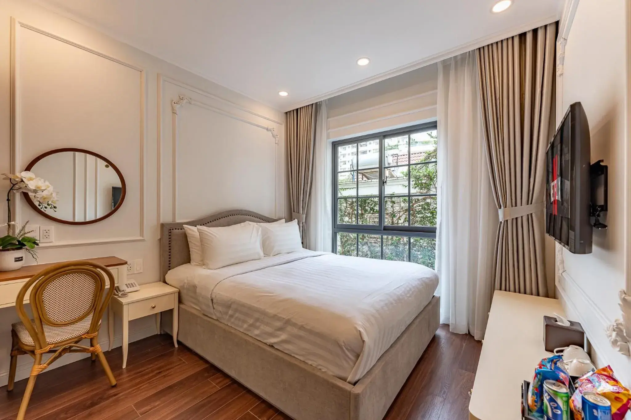 Bed in Golden Sun Apartment & Hotel Bed in Golden Sun Apartment & Hotel