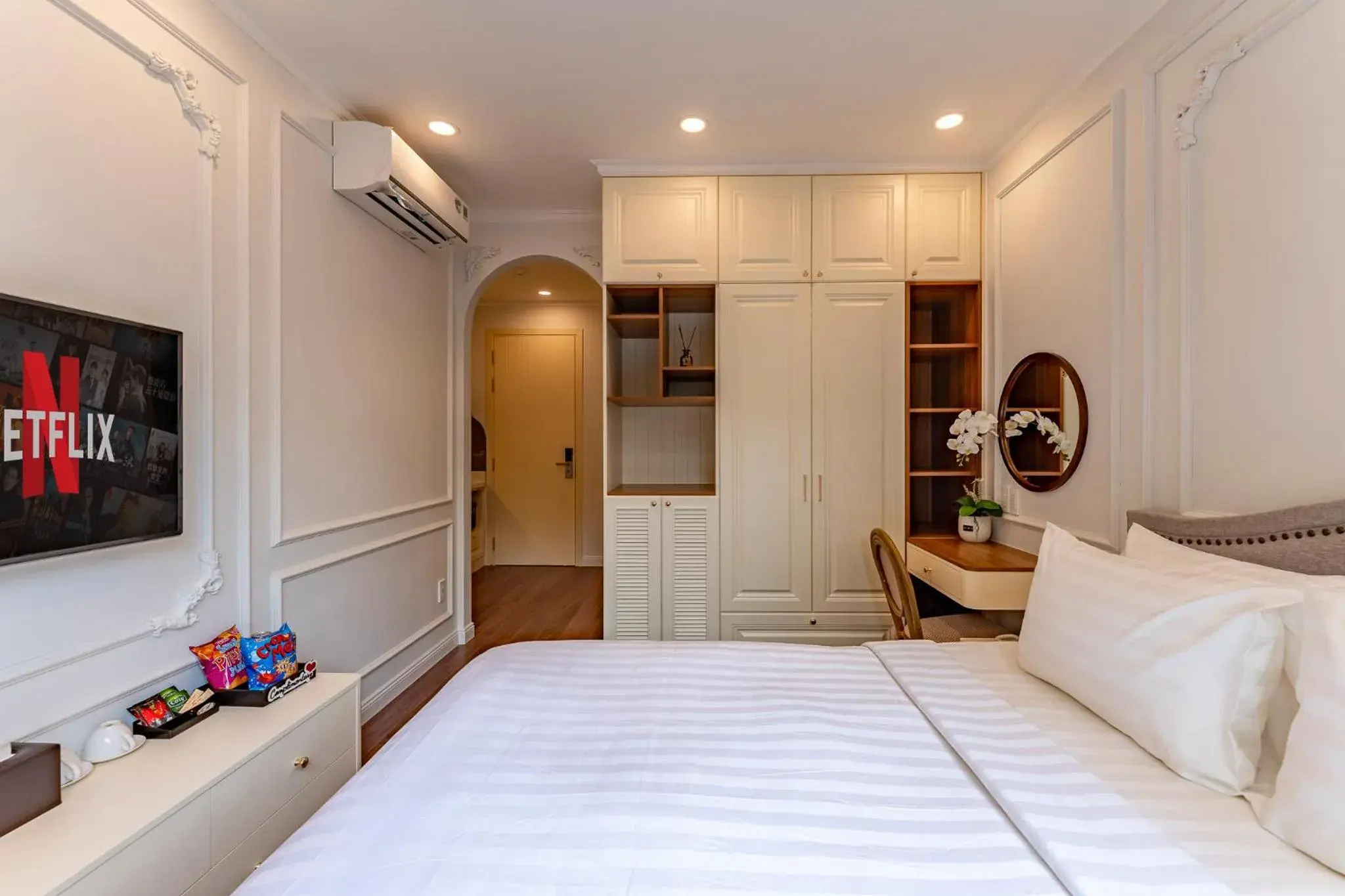 Bed in Golden Sun Apartment & Hotel Bed in Golden Sun Apartment & Hotel