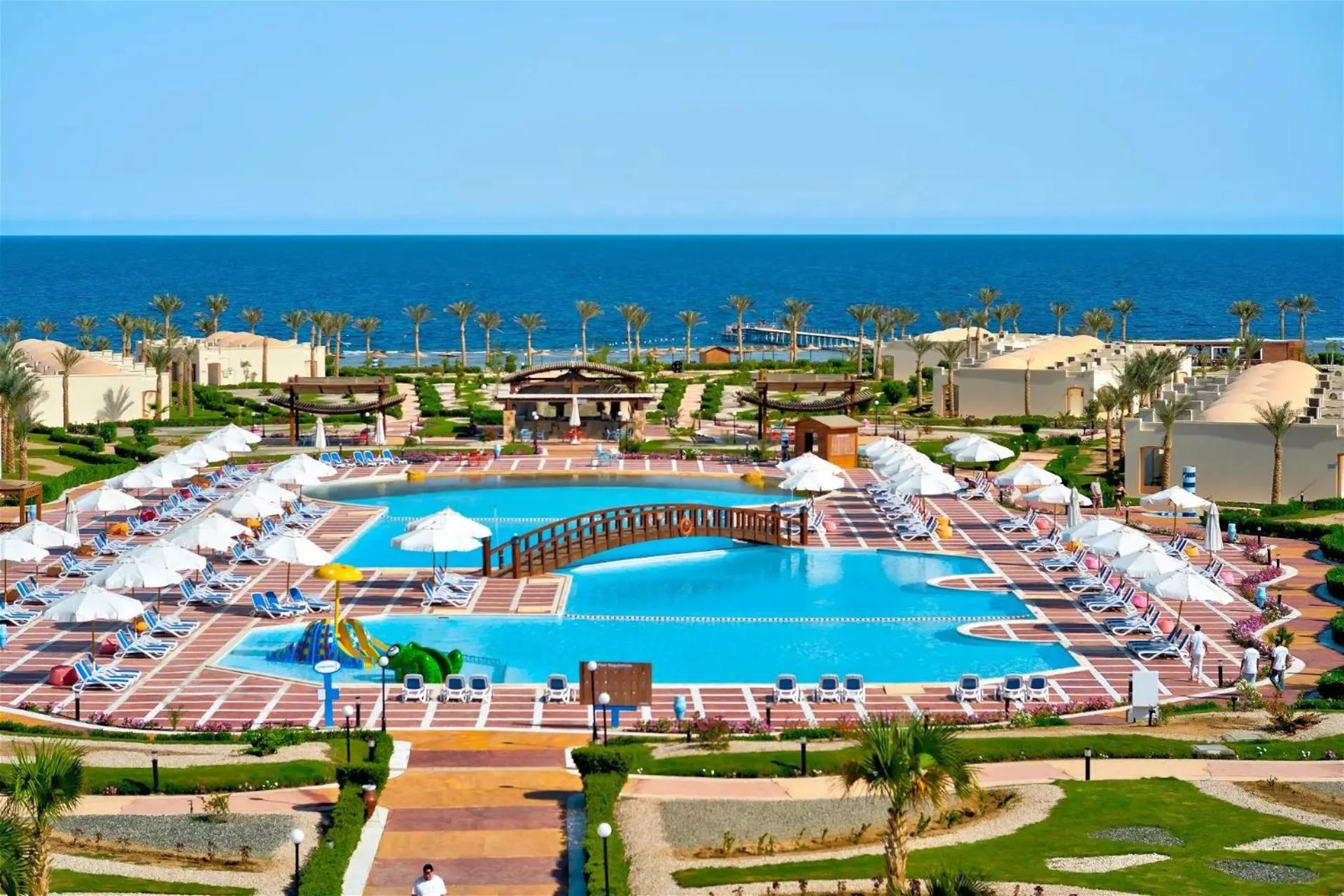 Swimming pool in Amarina Queen Resort & Aqua Park Marsa Alam
