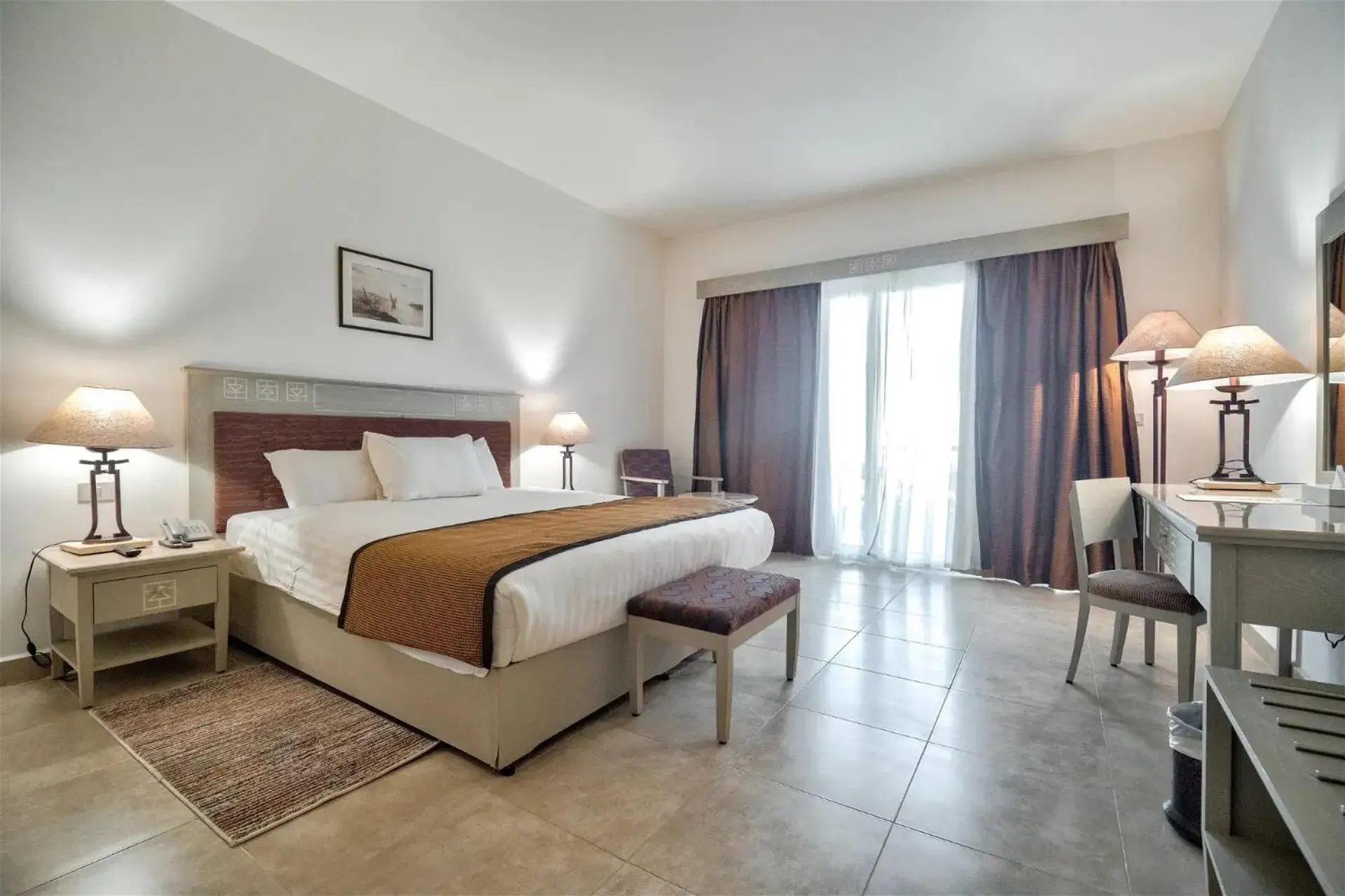 Bed in Amarina Queen Resort & Aqua Park Marsa Alam Bed in Amarina Queen Resort & Aqua Park Marsa Alam