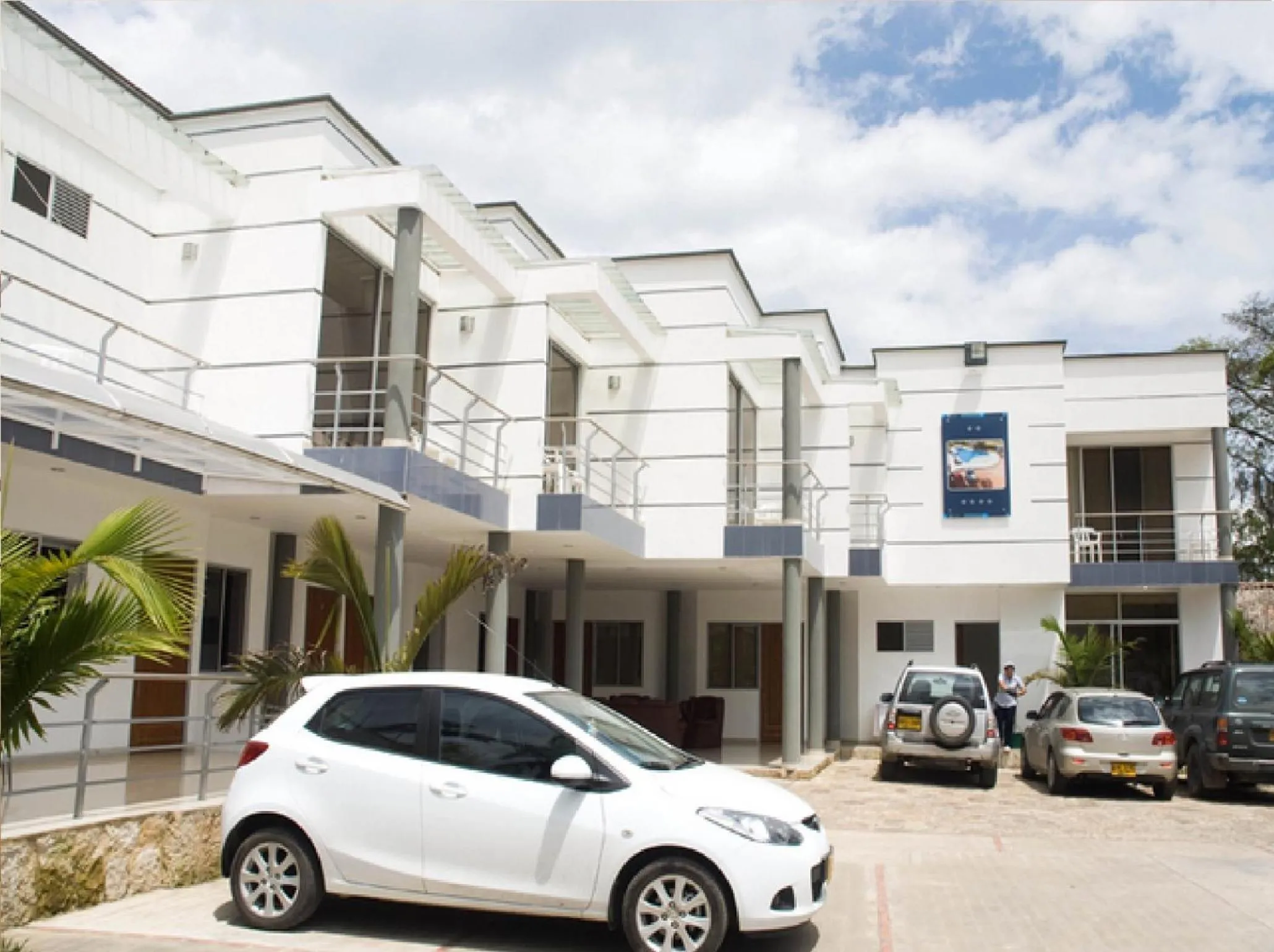 Property building in Hotel Catama Inn