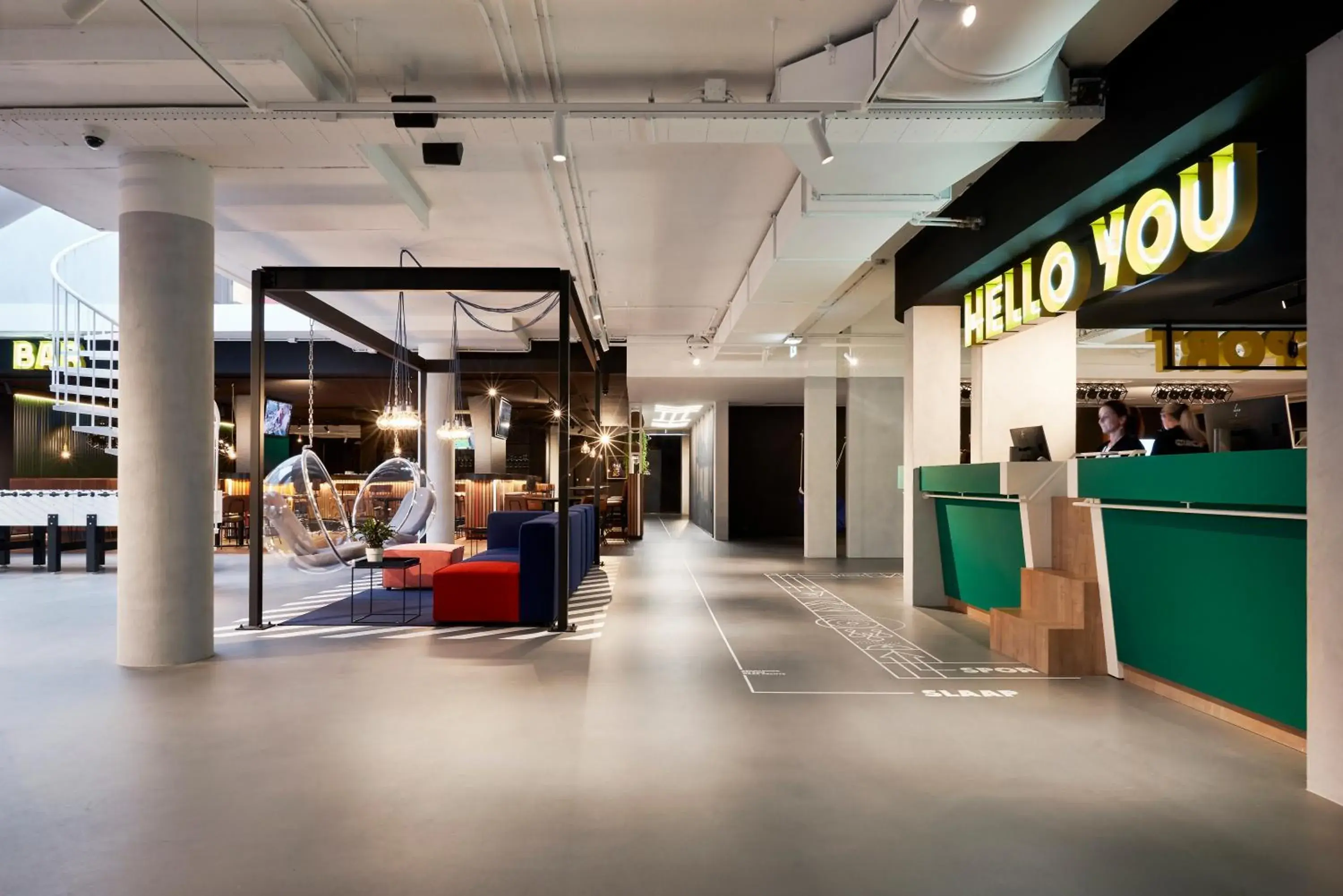 Lobby or reception in HUP Lobby or reception in HUP