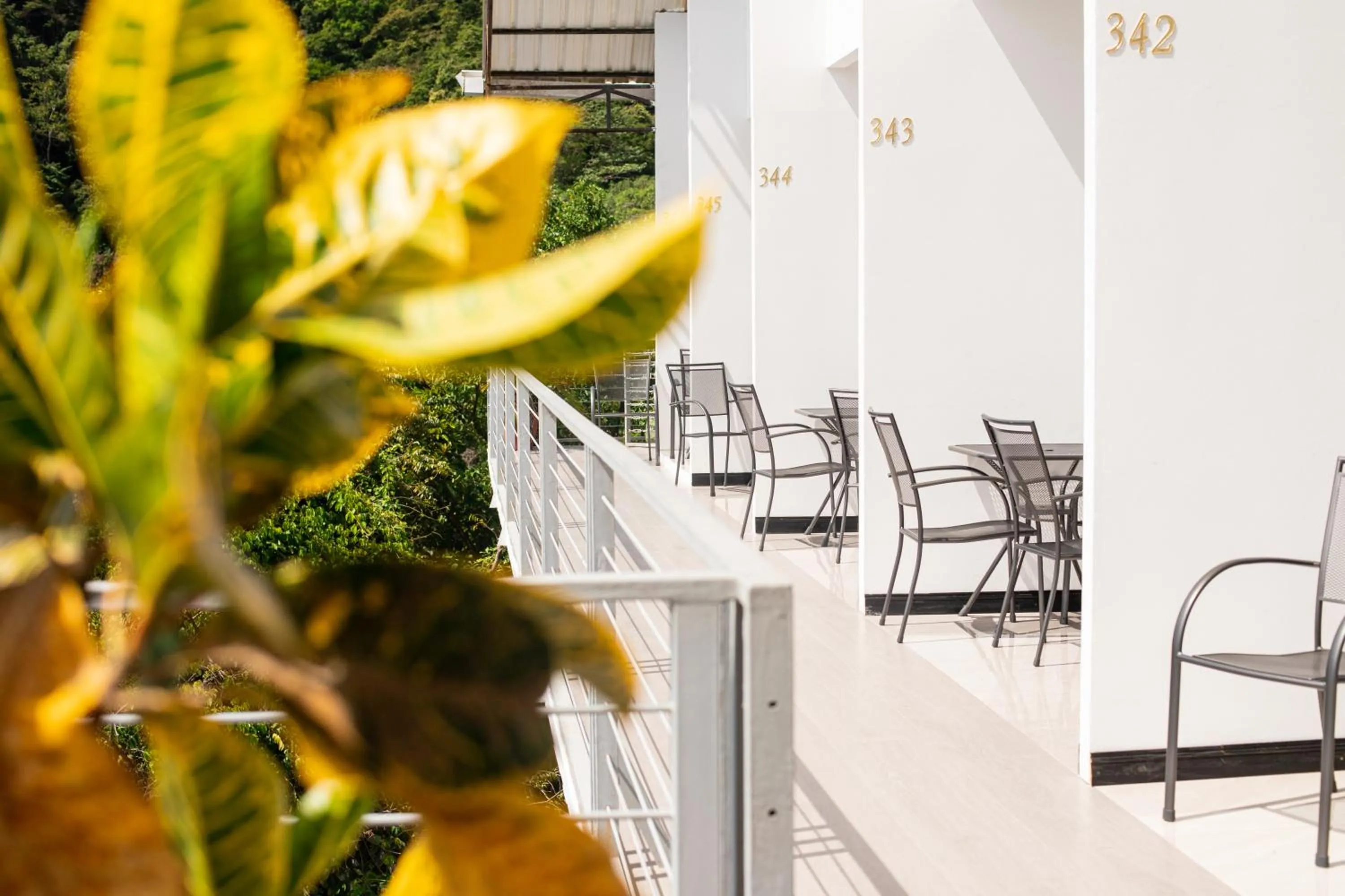 Property building in El Faro Containers Beach Hotel