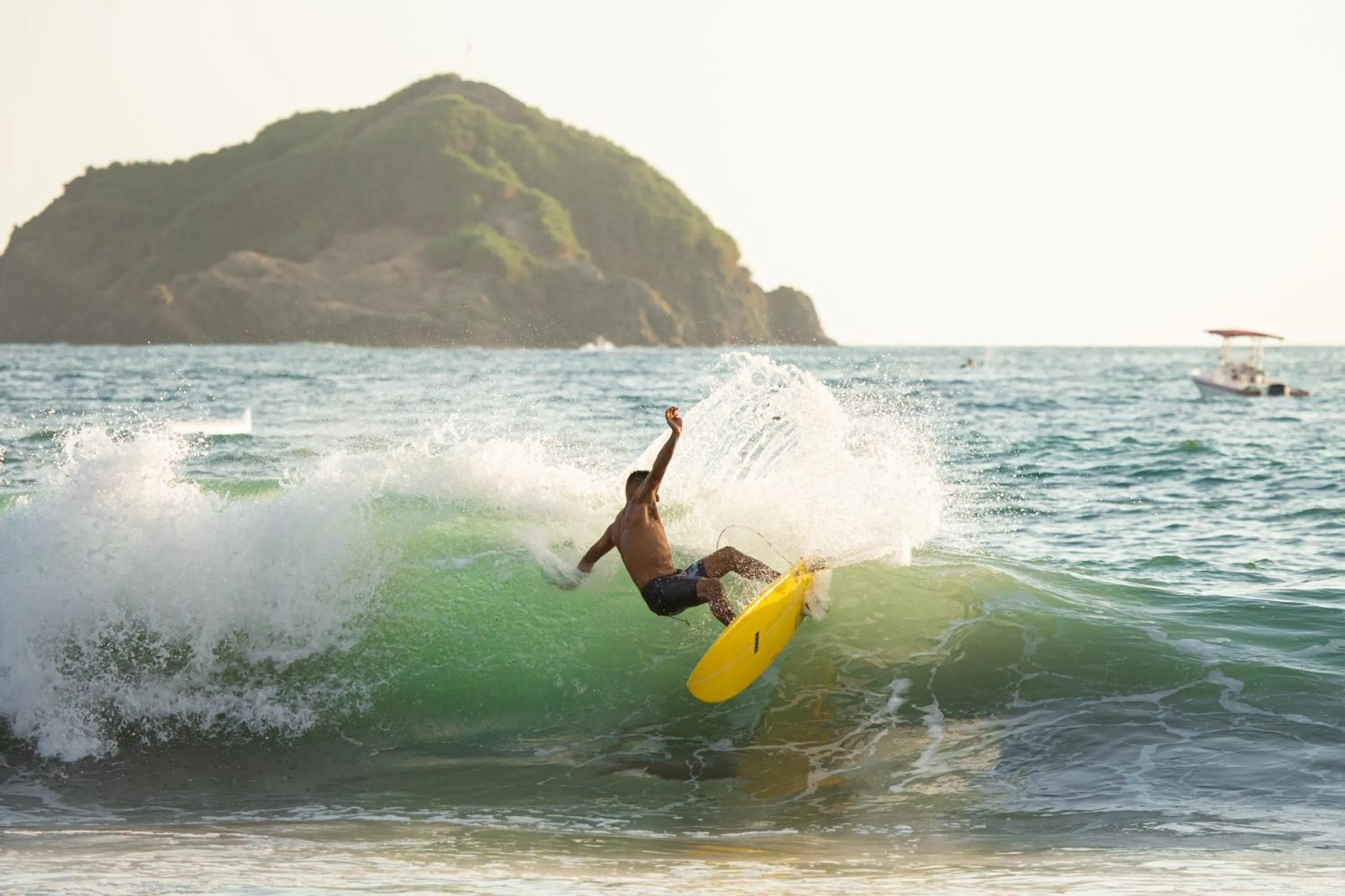 Beach in El Faro Containers Beach Hotel