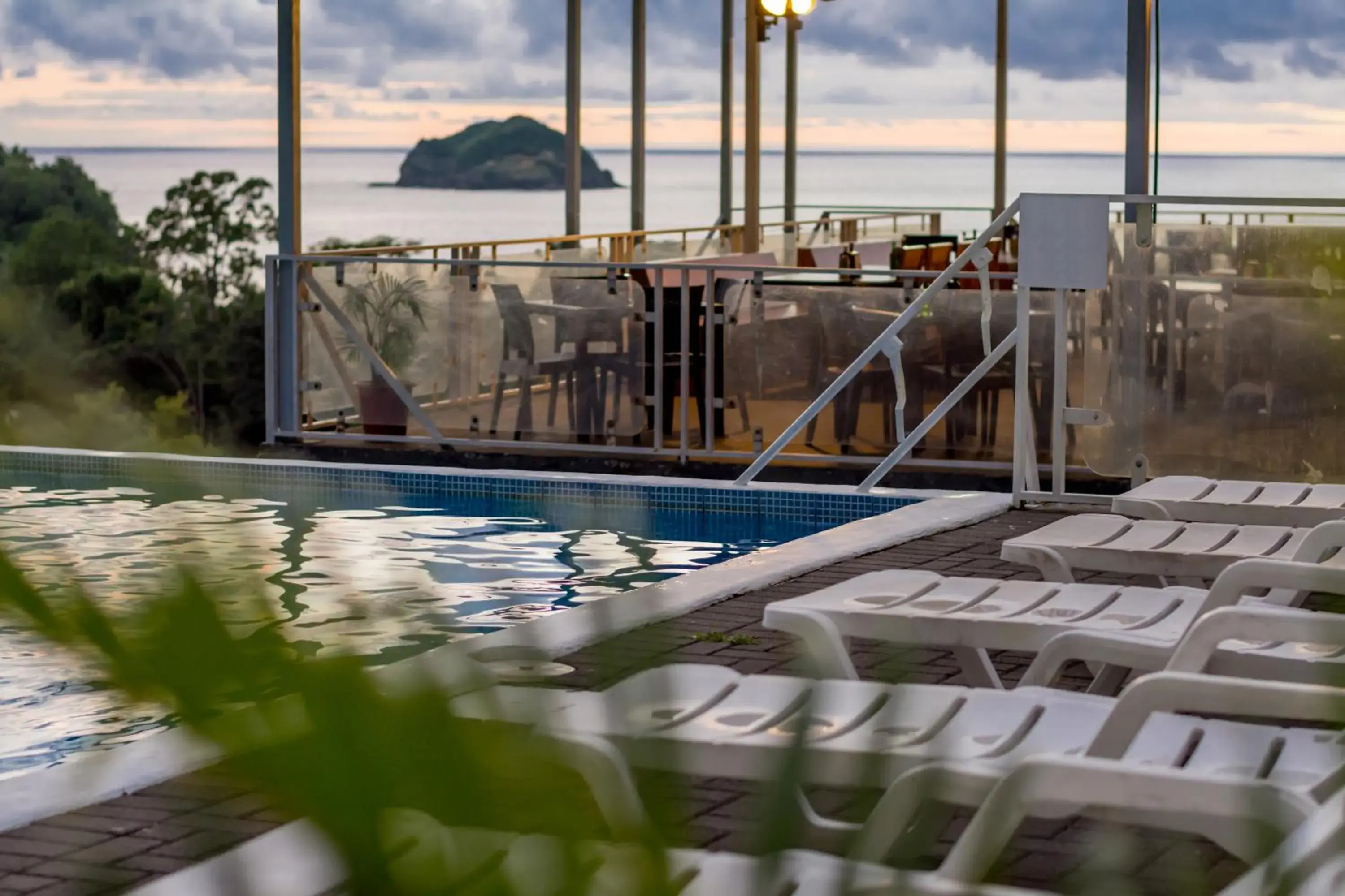 Sea view in El Faro Containers Beach Hotel Sea view in El Faro Containers Beach Hotel