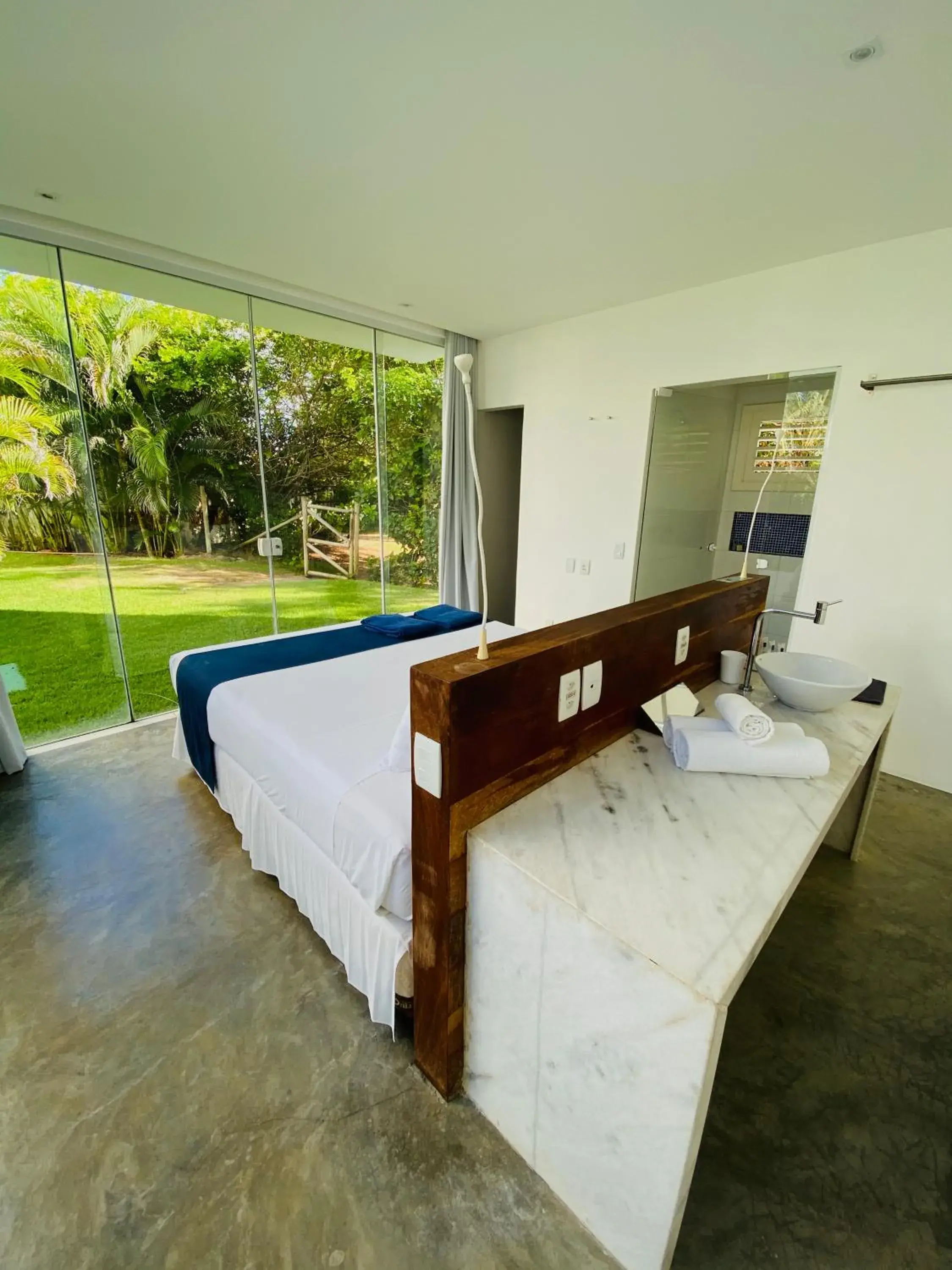Bed in B Blue Beachouses Bed in B Blue Beachouses