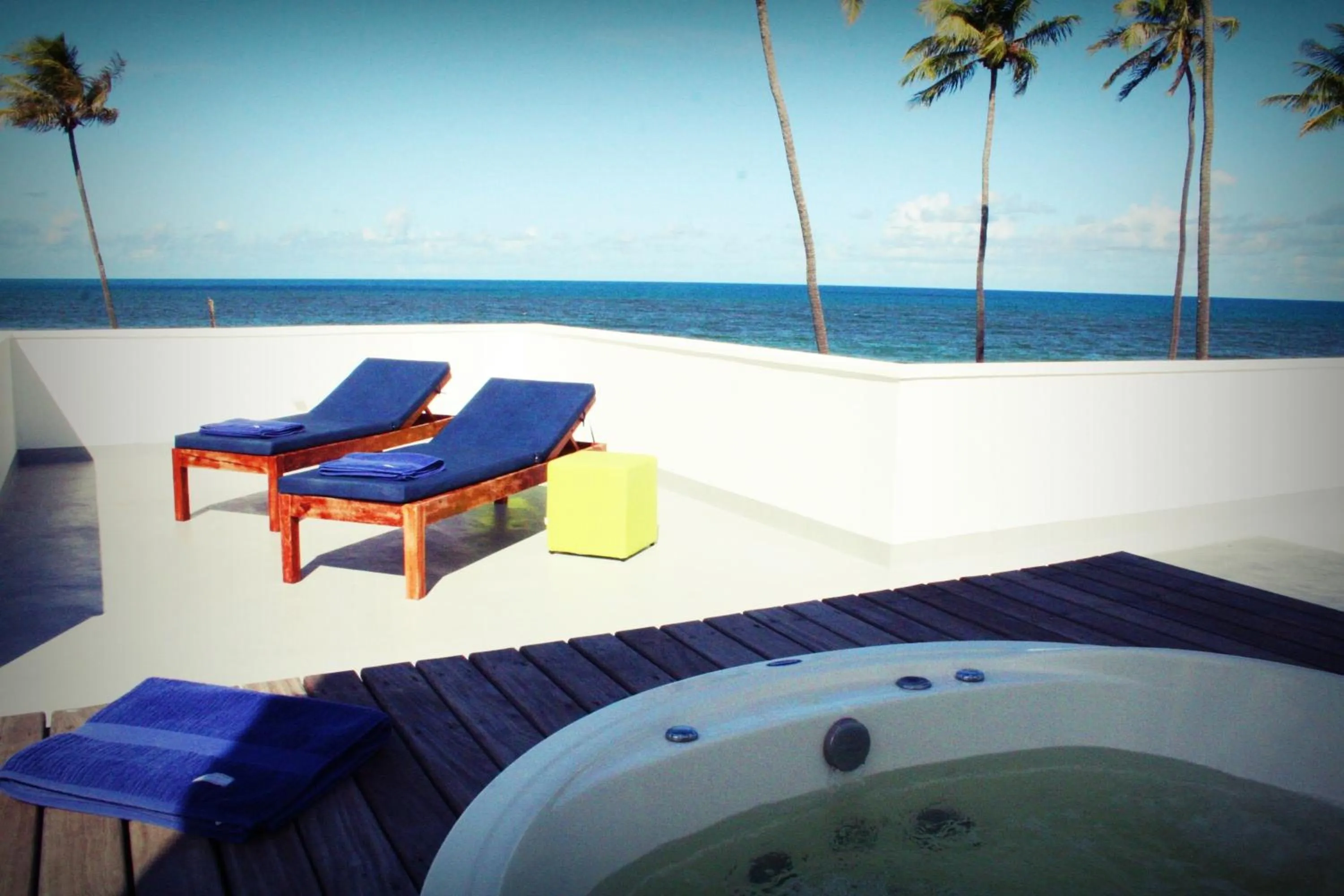 Hot Spring Bath in B Blue Beachouses