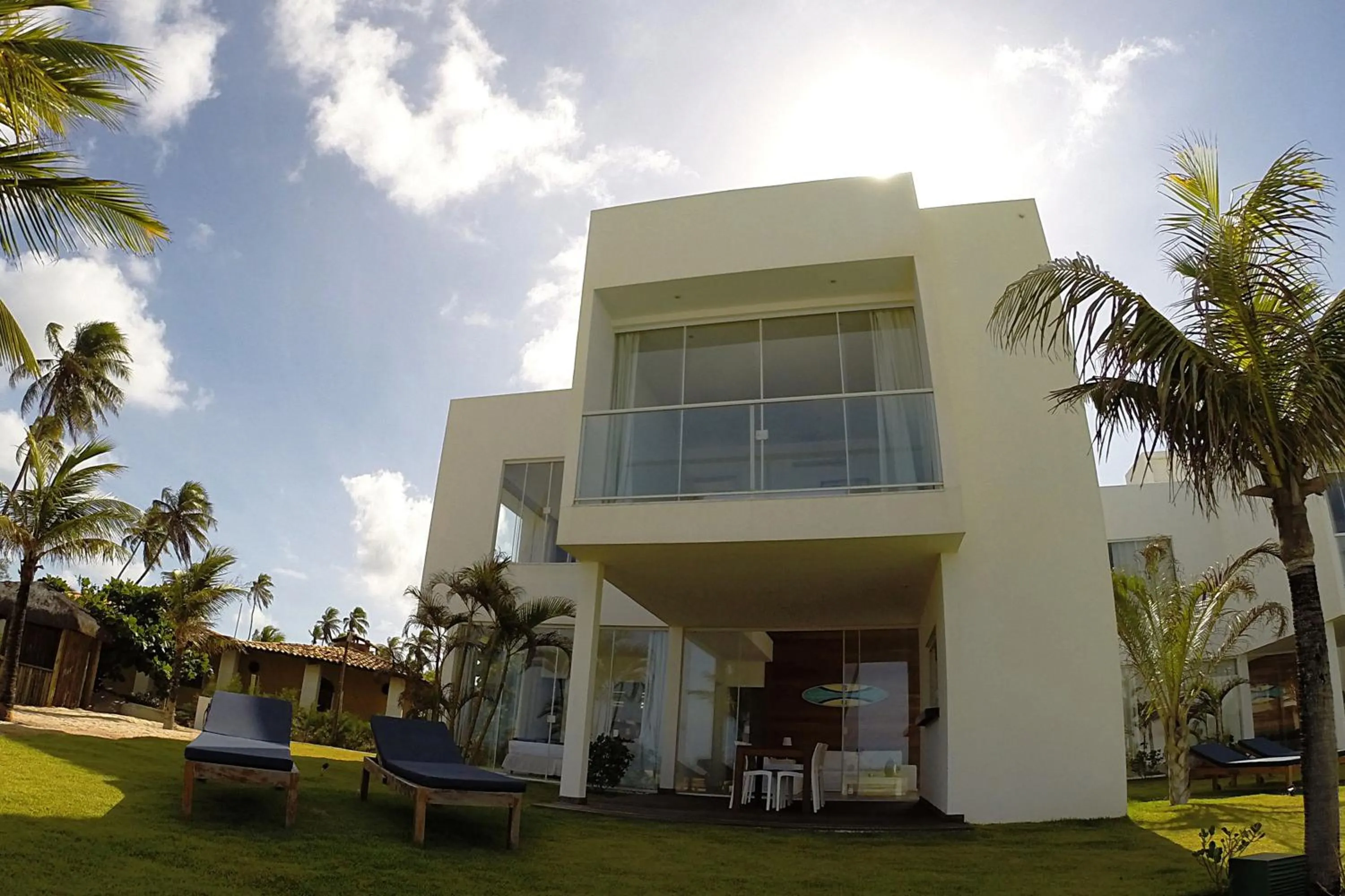 Patio in B Blue Beachouses
