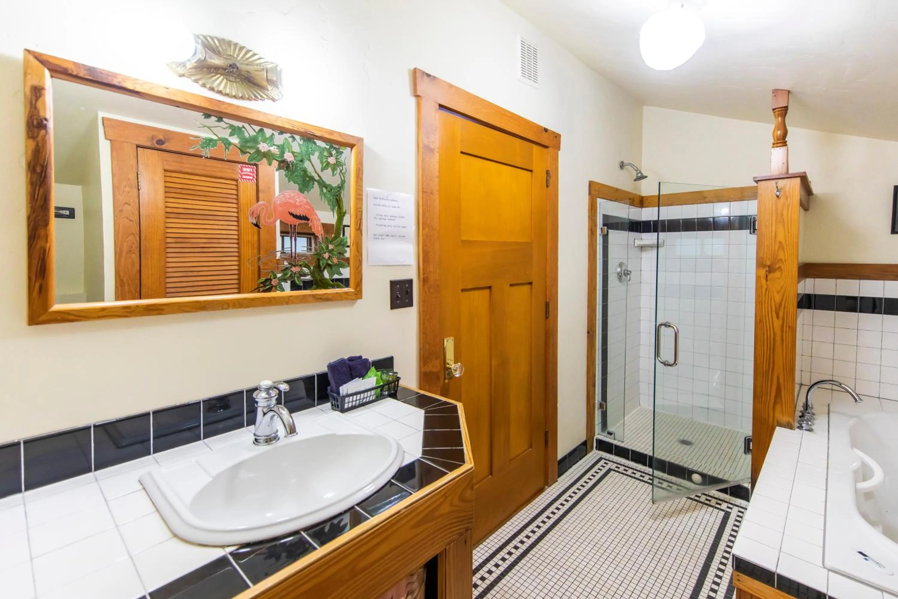 Bathroom in Hibiscus Coffee & Guesthouse