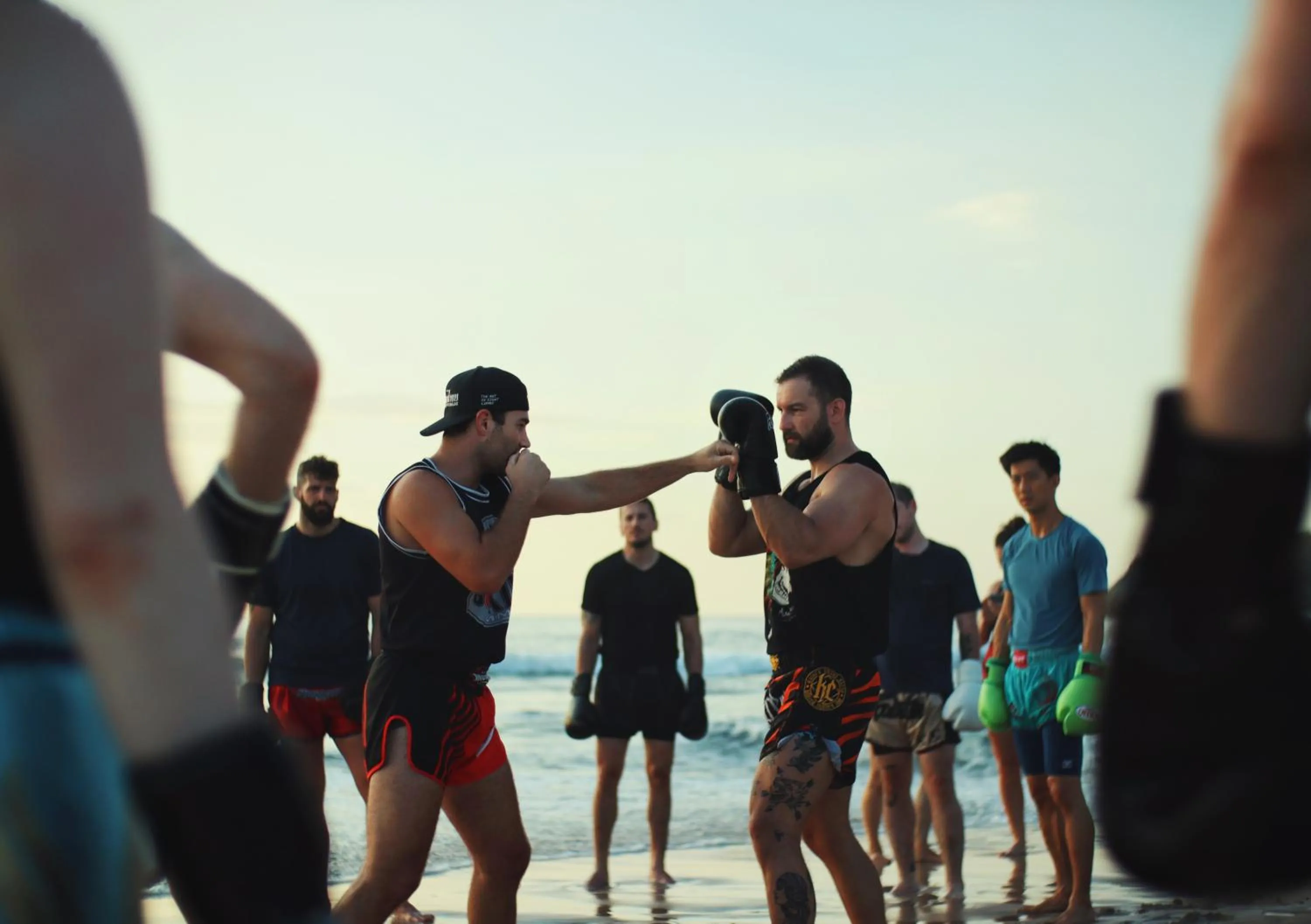 group of guests in Jungles Edge Hotel, Jiu Jitsu, Muay Thai Retreat Center