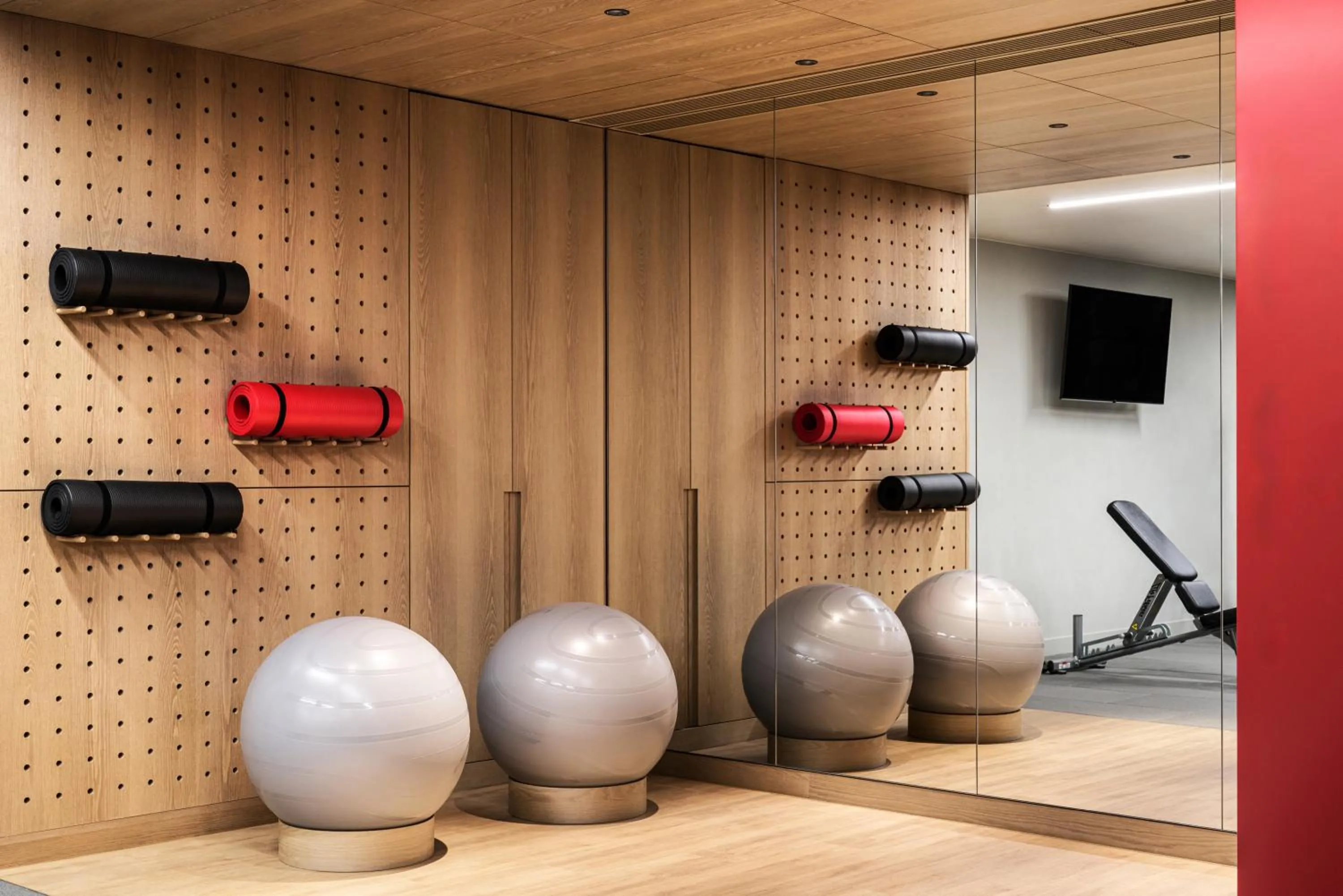 Fitness centre/facilities in Ying'nFlo, Wesley Admiralty, Hong Kong