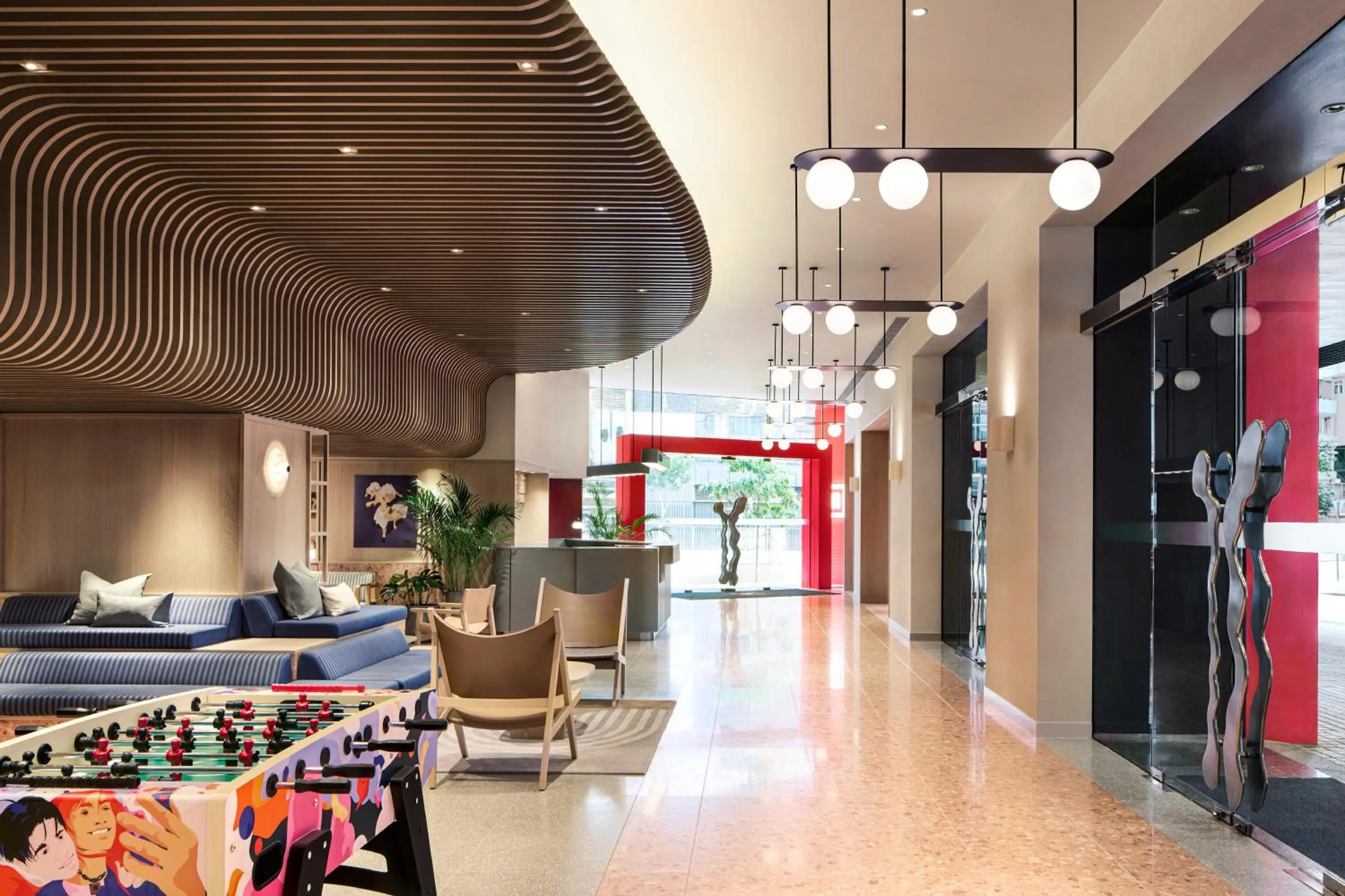 Lobby or reception in Ying'nFlo, Wesley Admiralty, Hong Kong