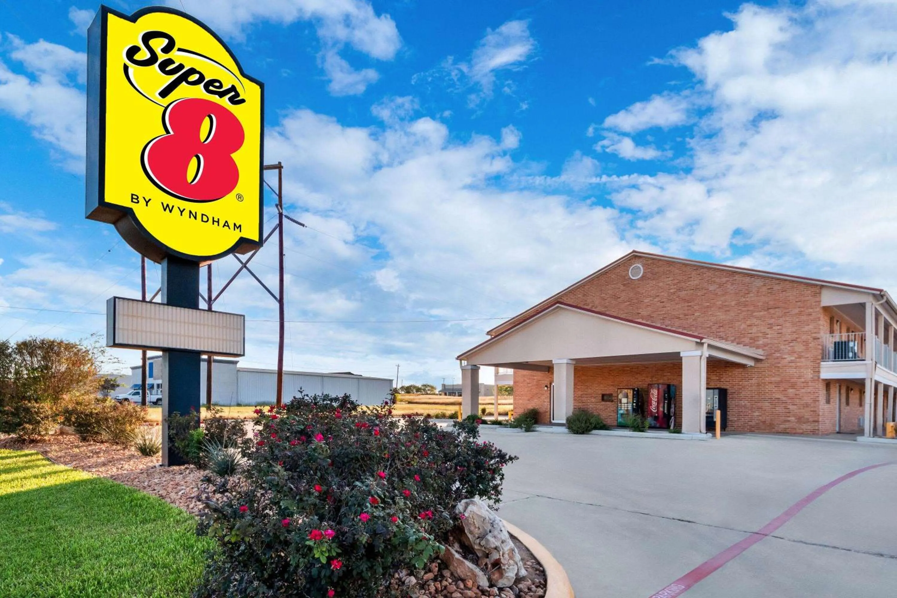 Property building in Super 8 by Wyndham Pleasanton