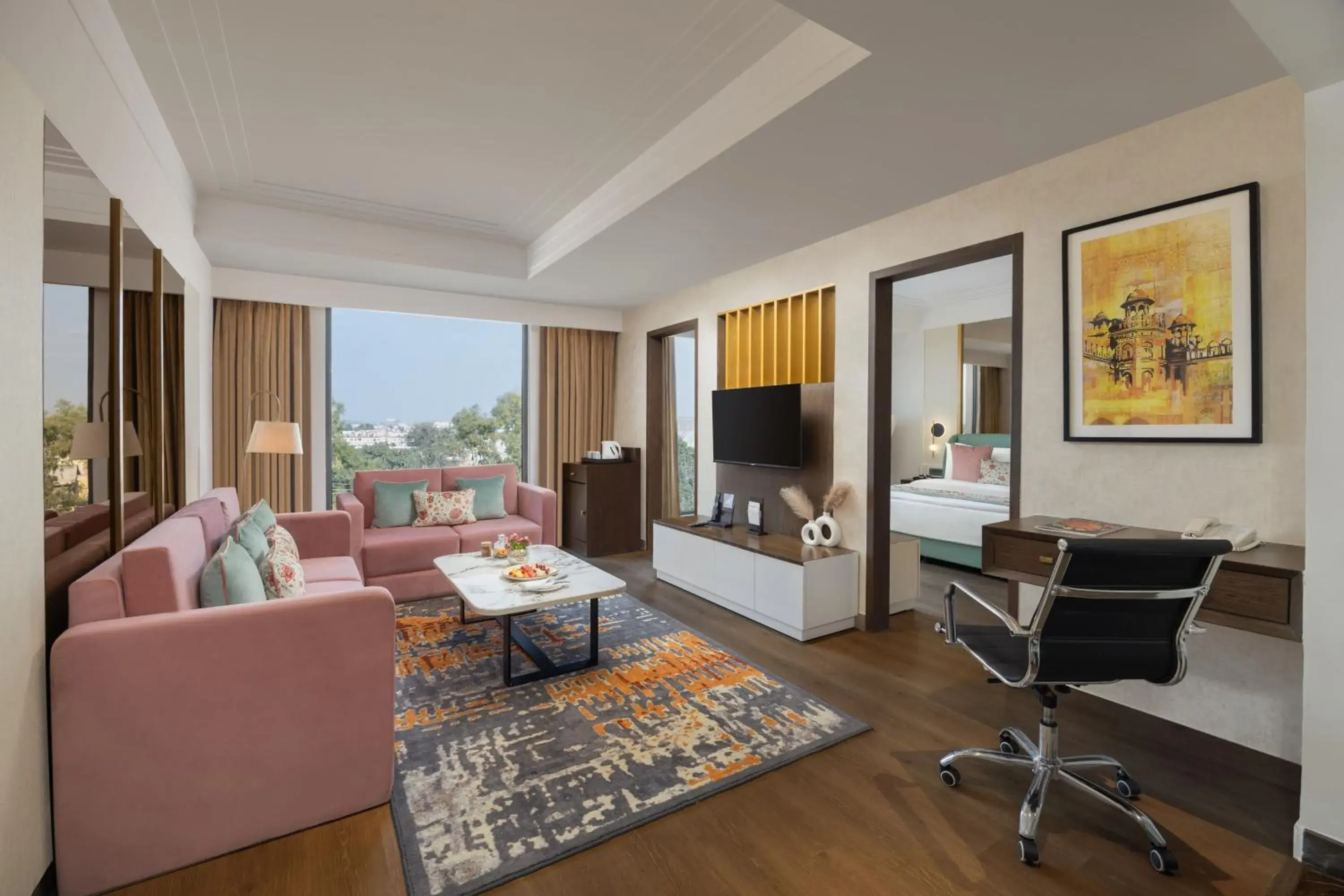 Living room in Fortune Park, Aligarh - Member ITC Hotels' Group Living room in Fortune Park, Aligarh - Member ITC Hotels' Group
