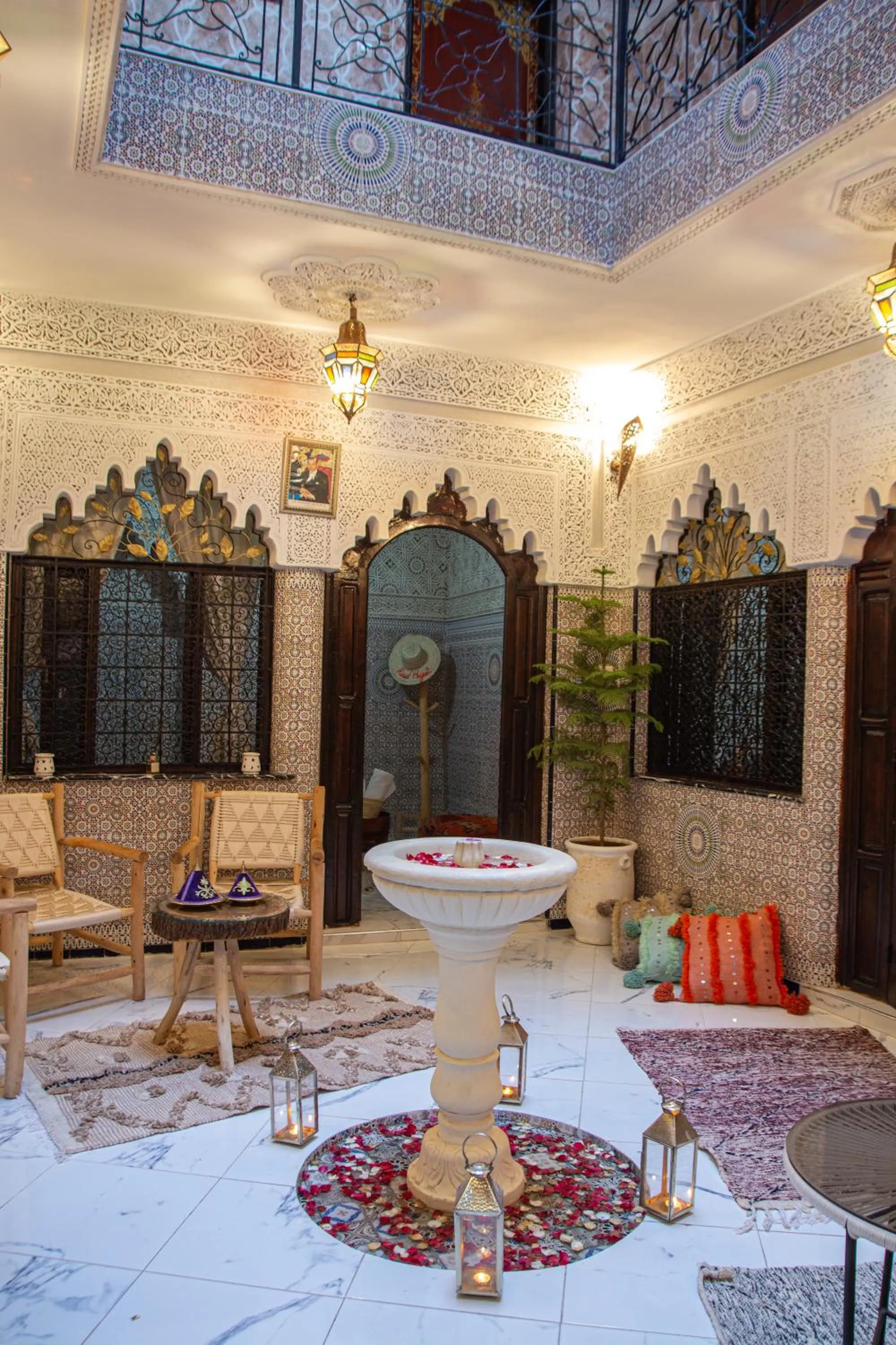 Patio in Riad Hayat