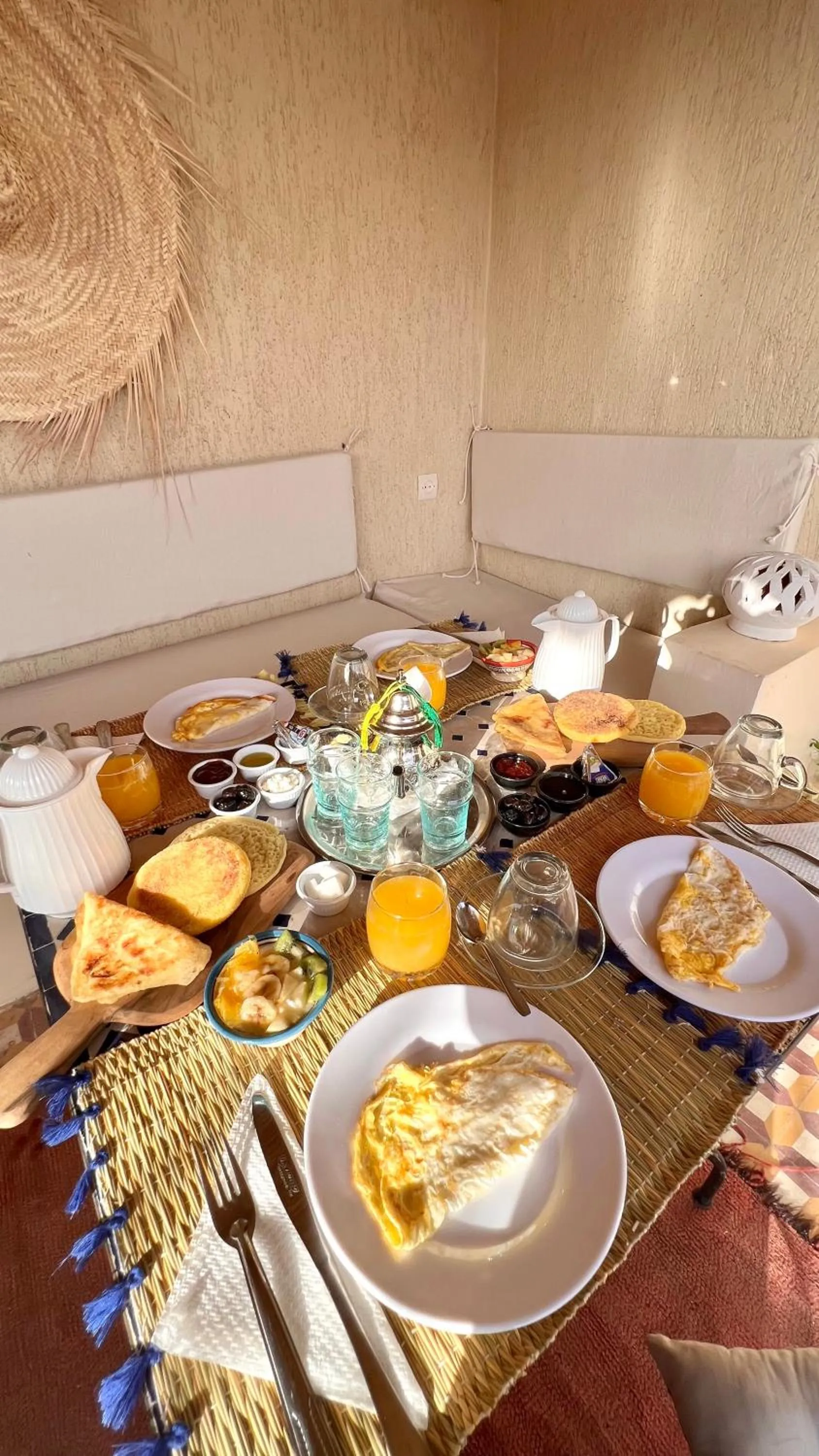 Breakfast in Riad Hayat