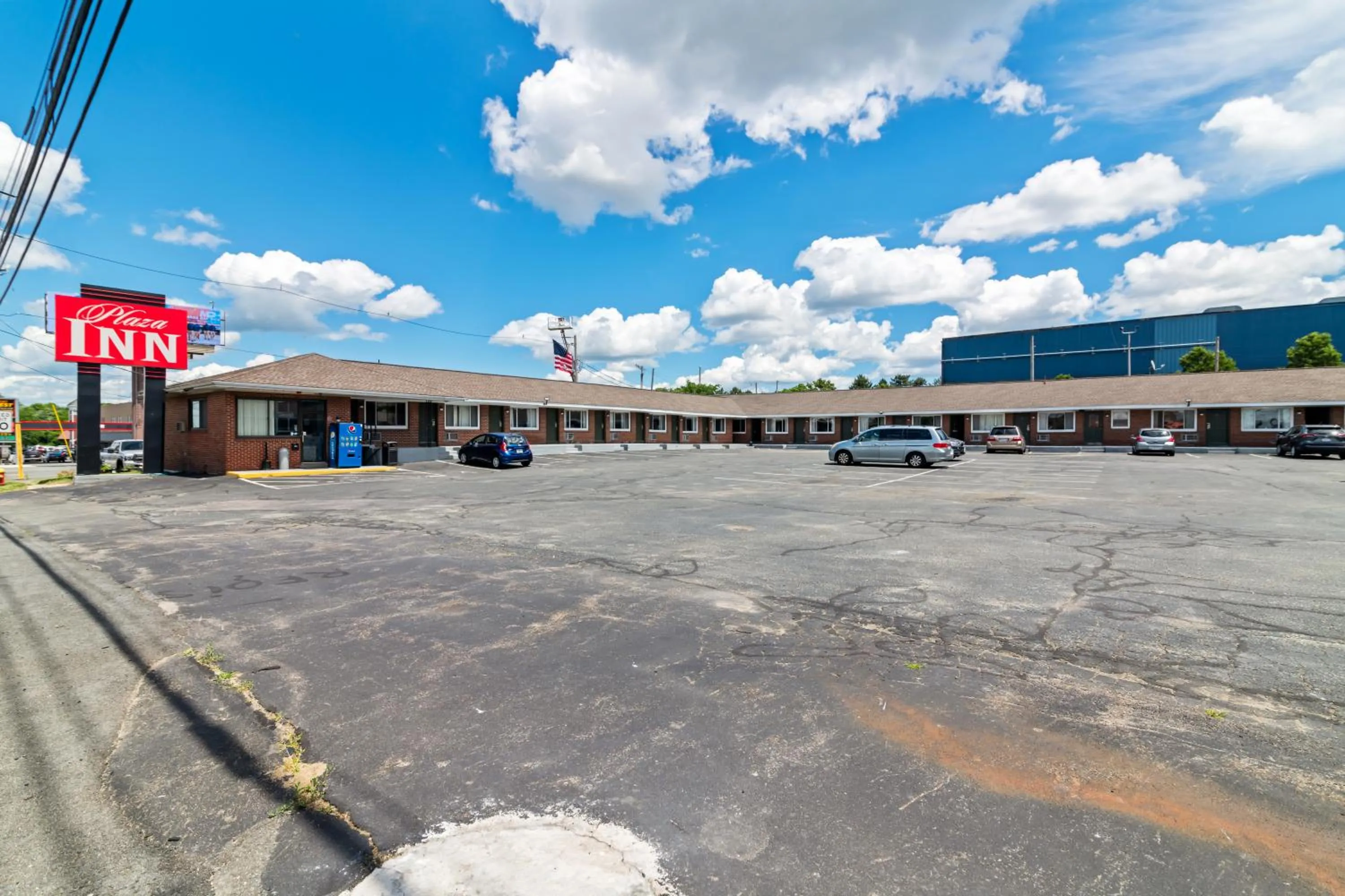 Property building in Plaza Inn