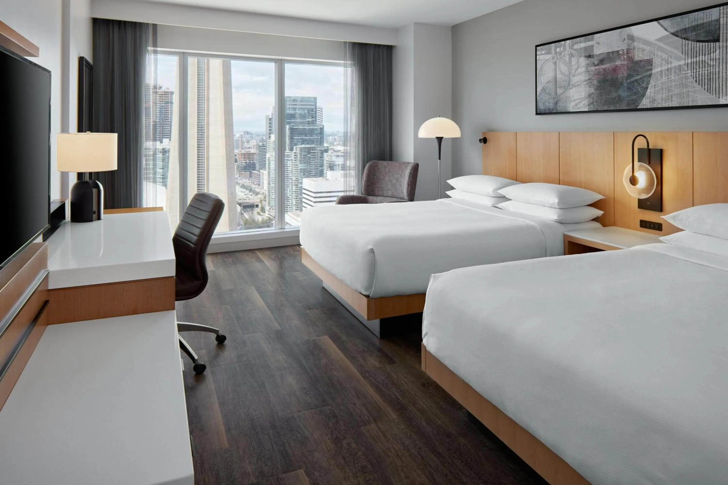 Photo of the whole room, Bed in Delta Hotels by Marriott Toronto