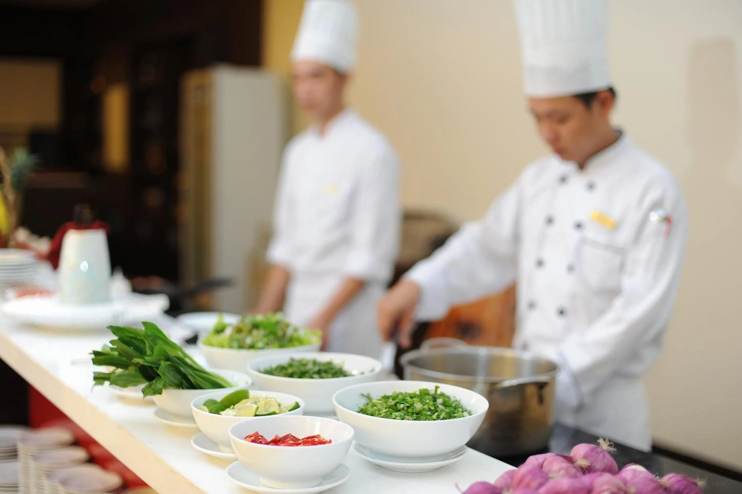 Staff in Muong Thanh Holiday Quang Binh Hotel