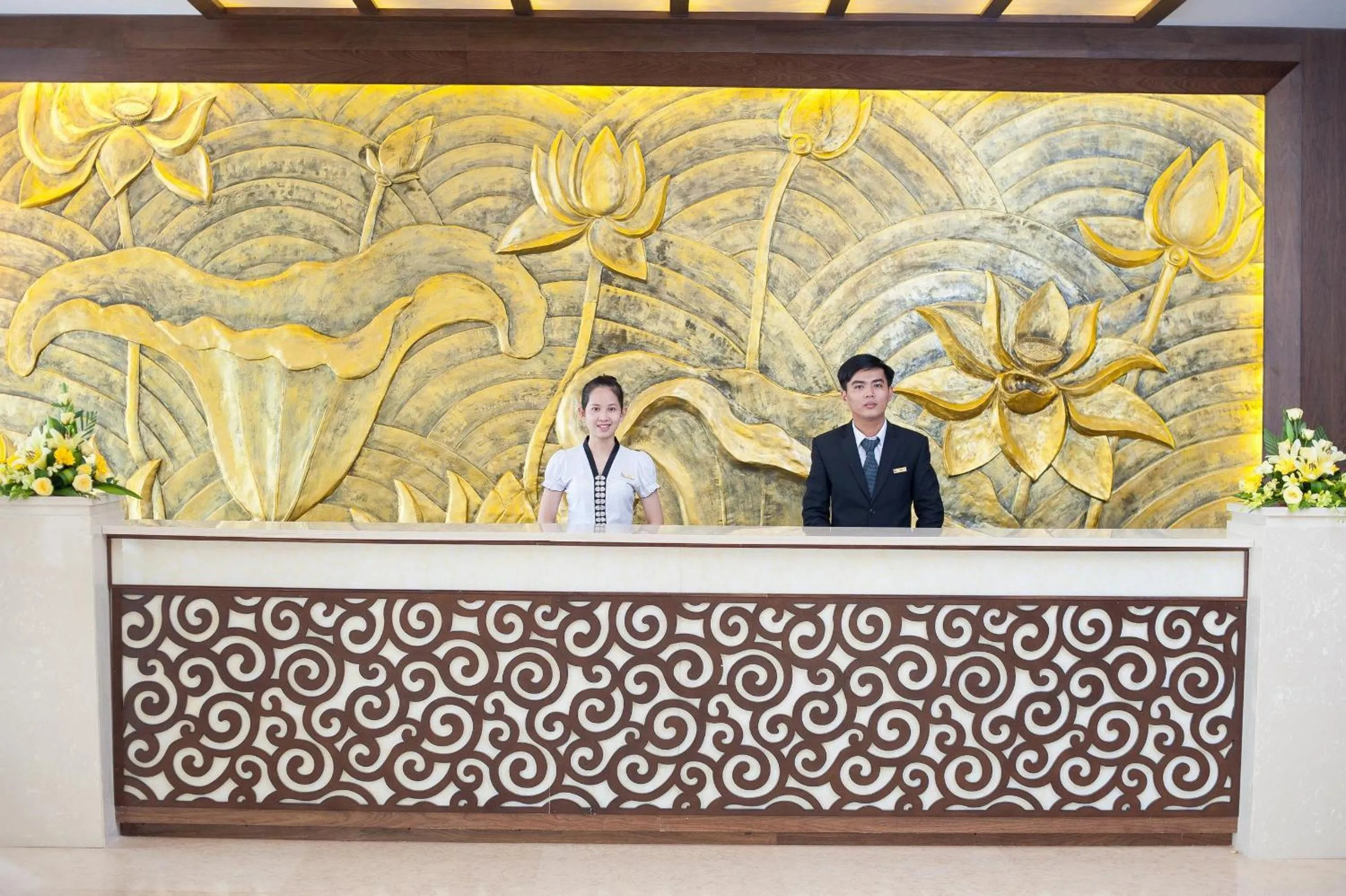 Lobby or reception in Muong Thanh Holiday Quang Binh Hotel