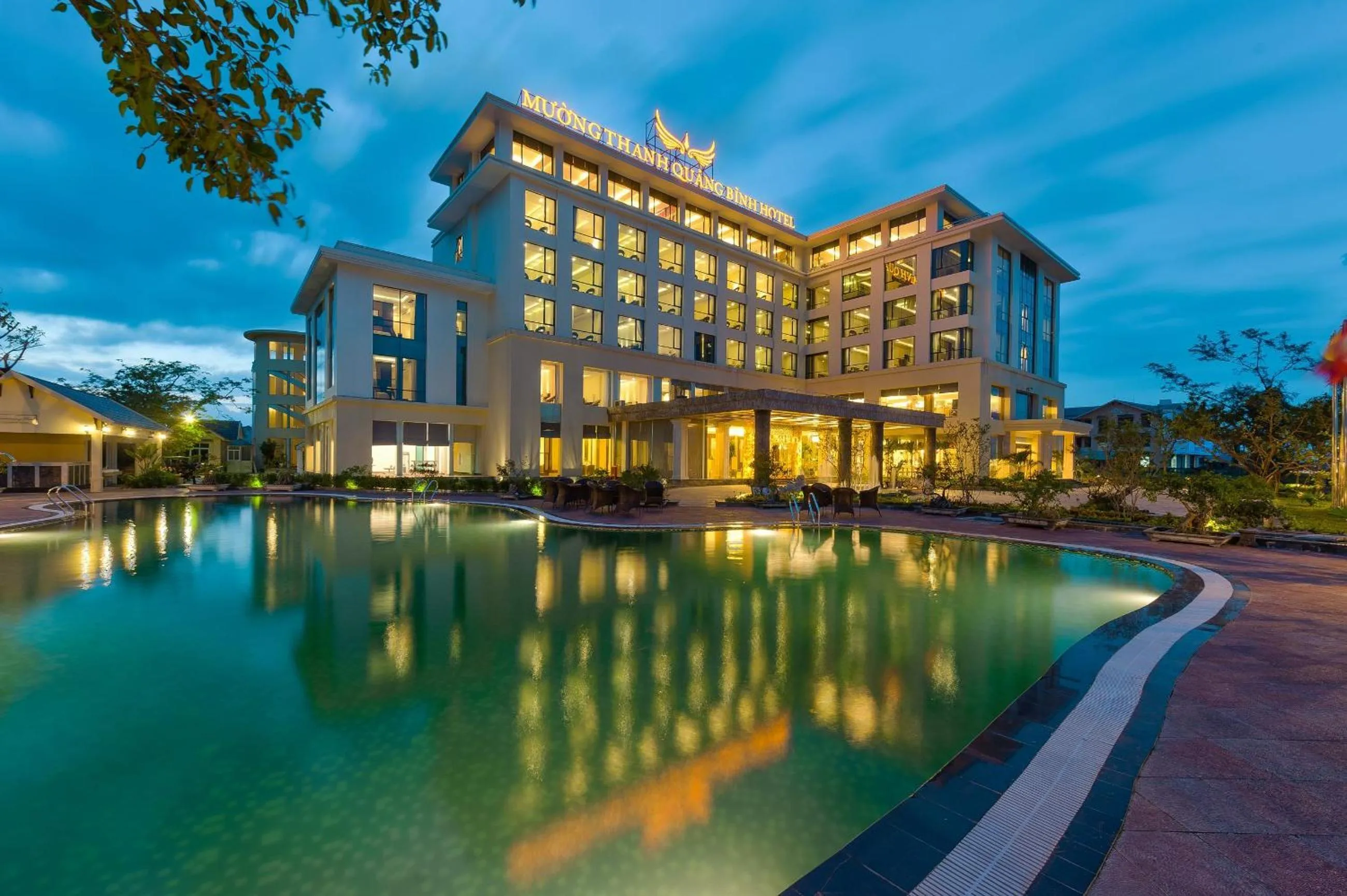 Facade/entrance in Muong Thanh Holiday Quang Binh Hotel