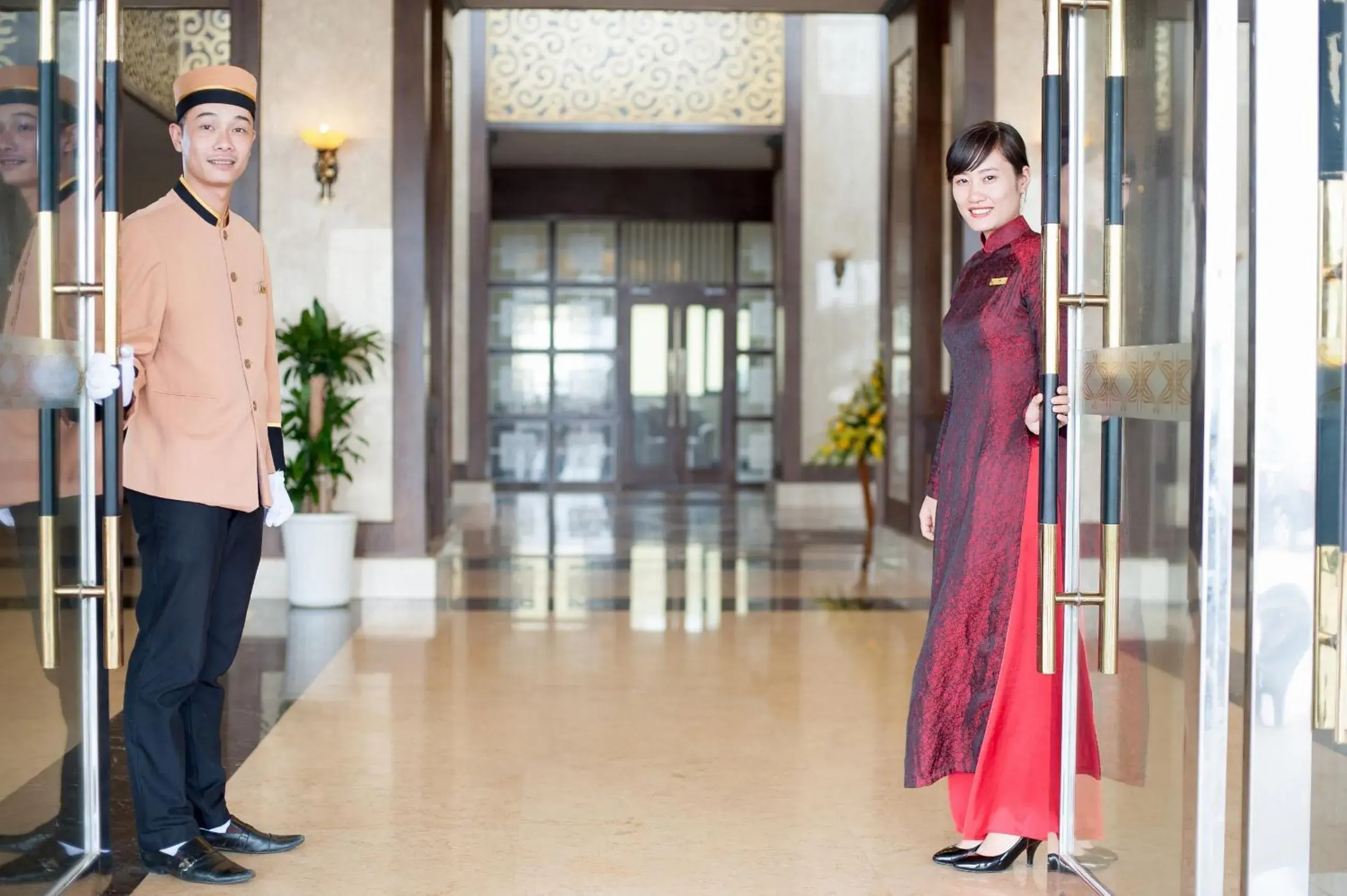 Facade/entrance in Muong Thanh Holiday Quang Binh Hotel Facade/entrance in Muong Thanh Holiday Quang Binh Hotel