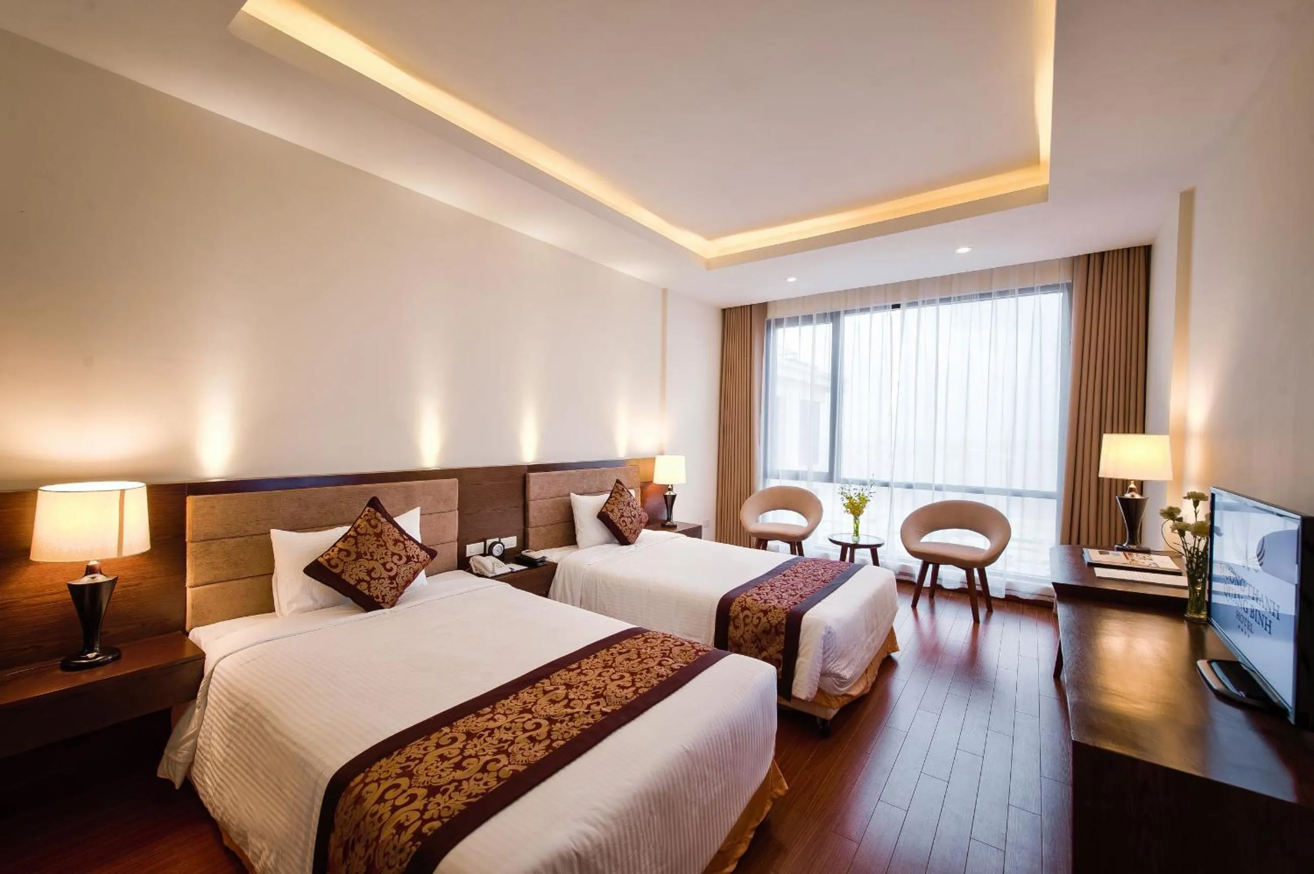 Photo of the whole room, Bed in Muong Thanh Holiday Quang Binh Hotel