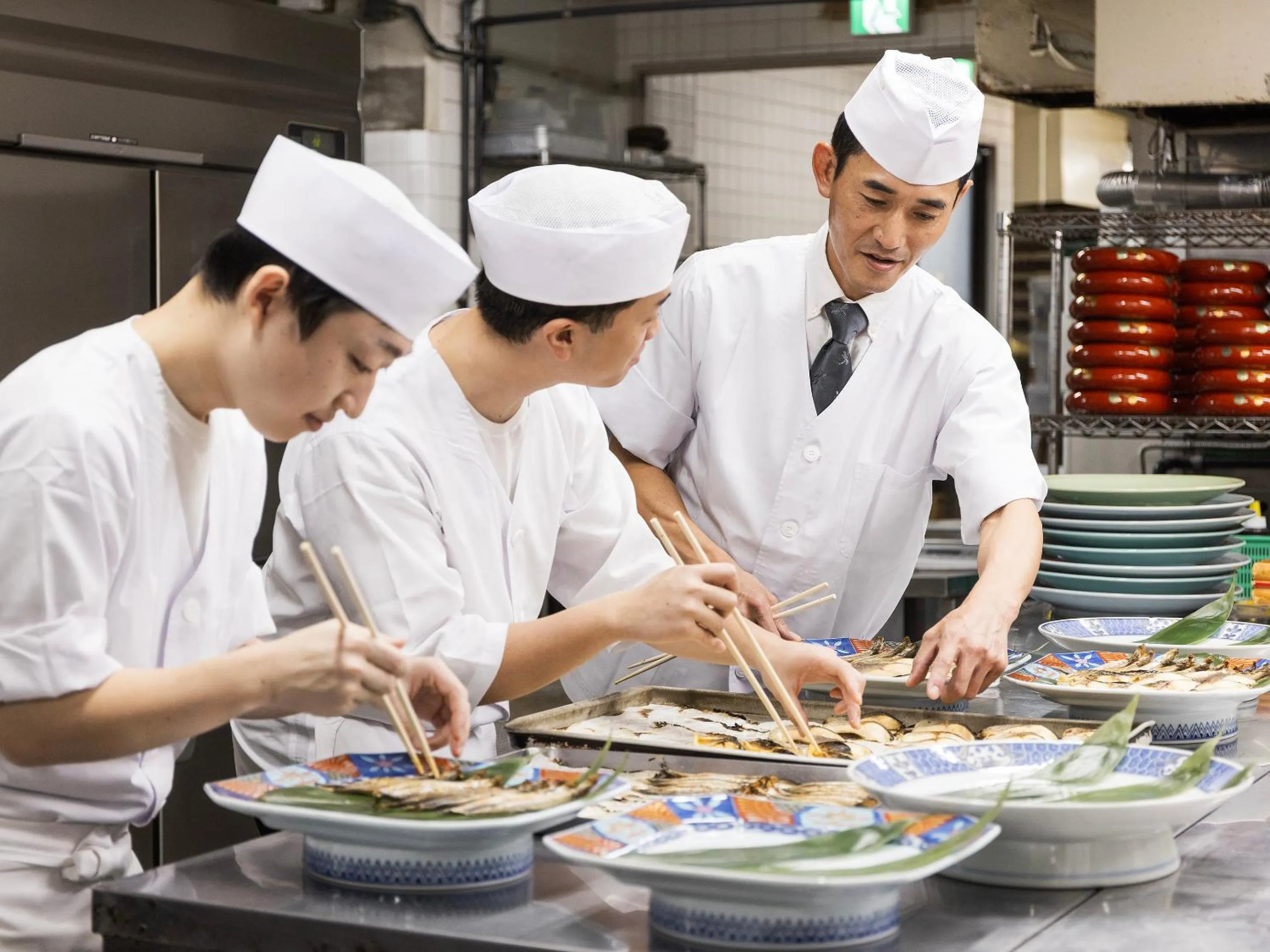 Staff in Nagoya Crown Hotel