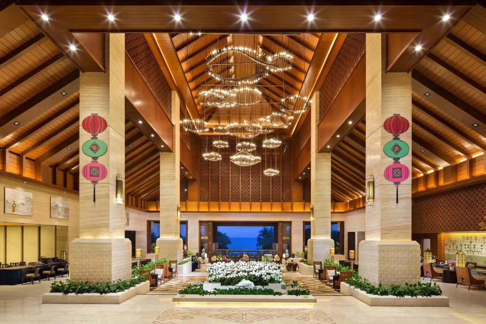 Lobby or reception in HNTI·Narada Sanya Bay Resort
