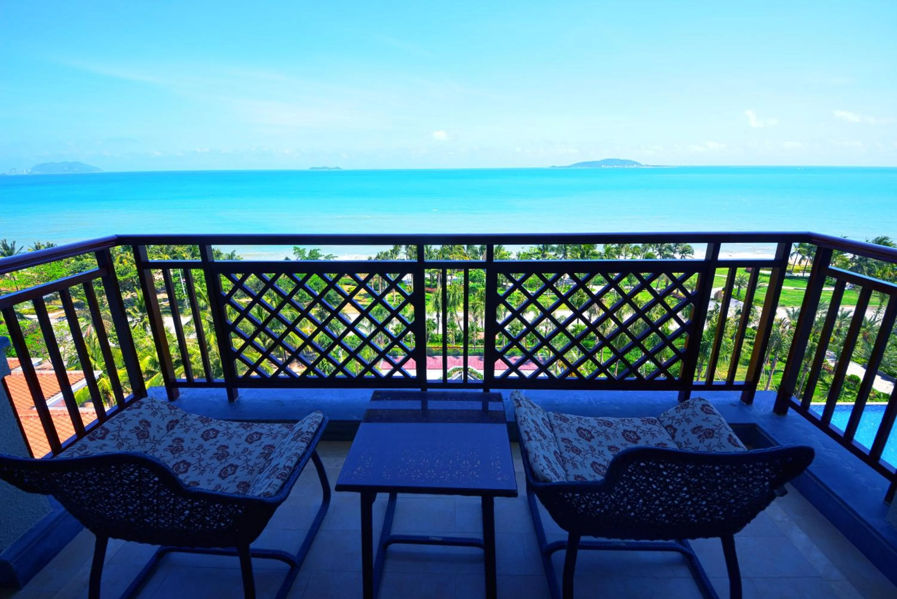 Balcony/Terrace in HNTI·Narada Sanya Bay Resort