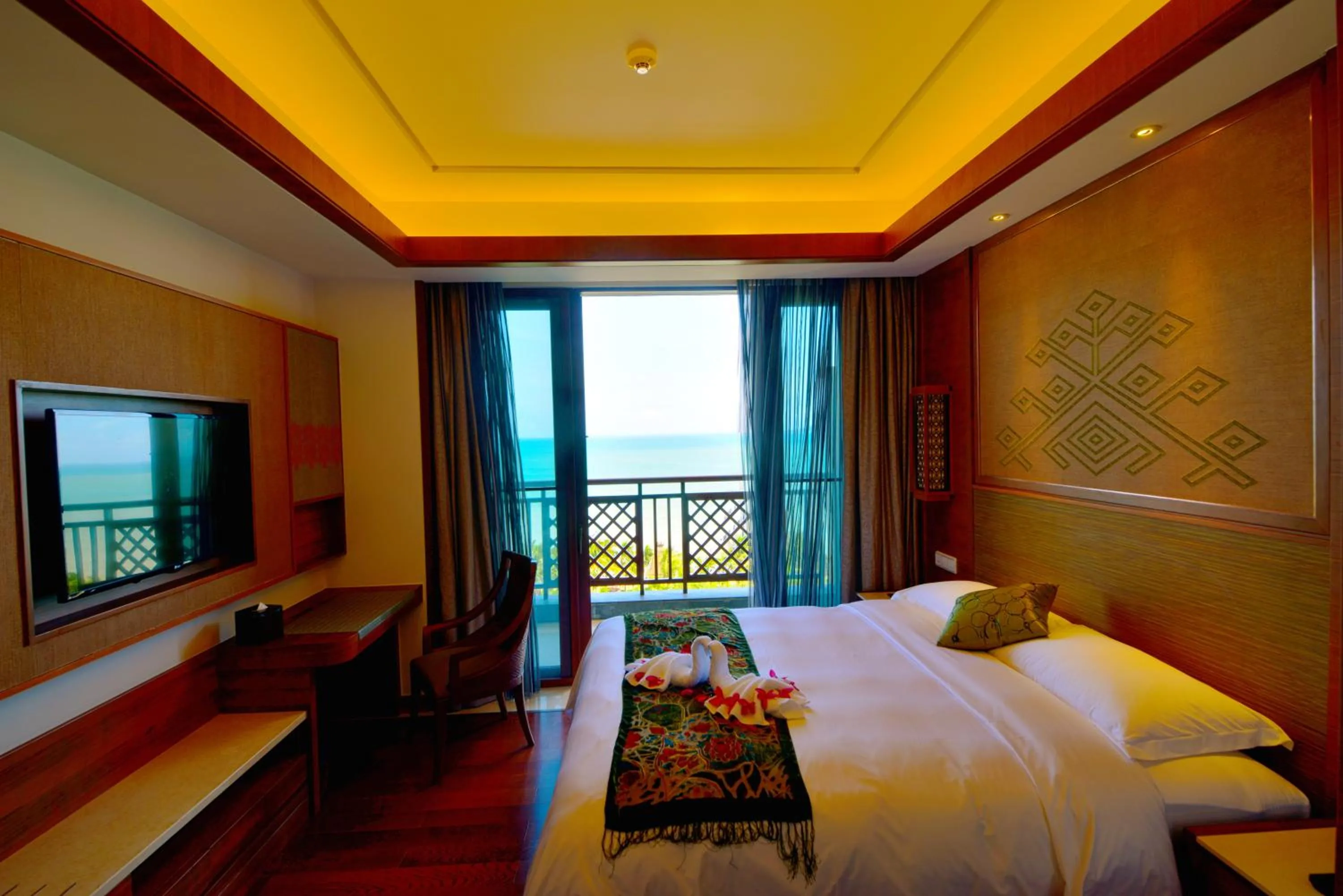 Bedroom, Bed in HNTI·Narada Sanya Bay Resort