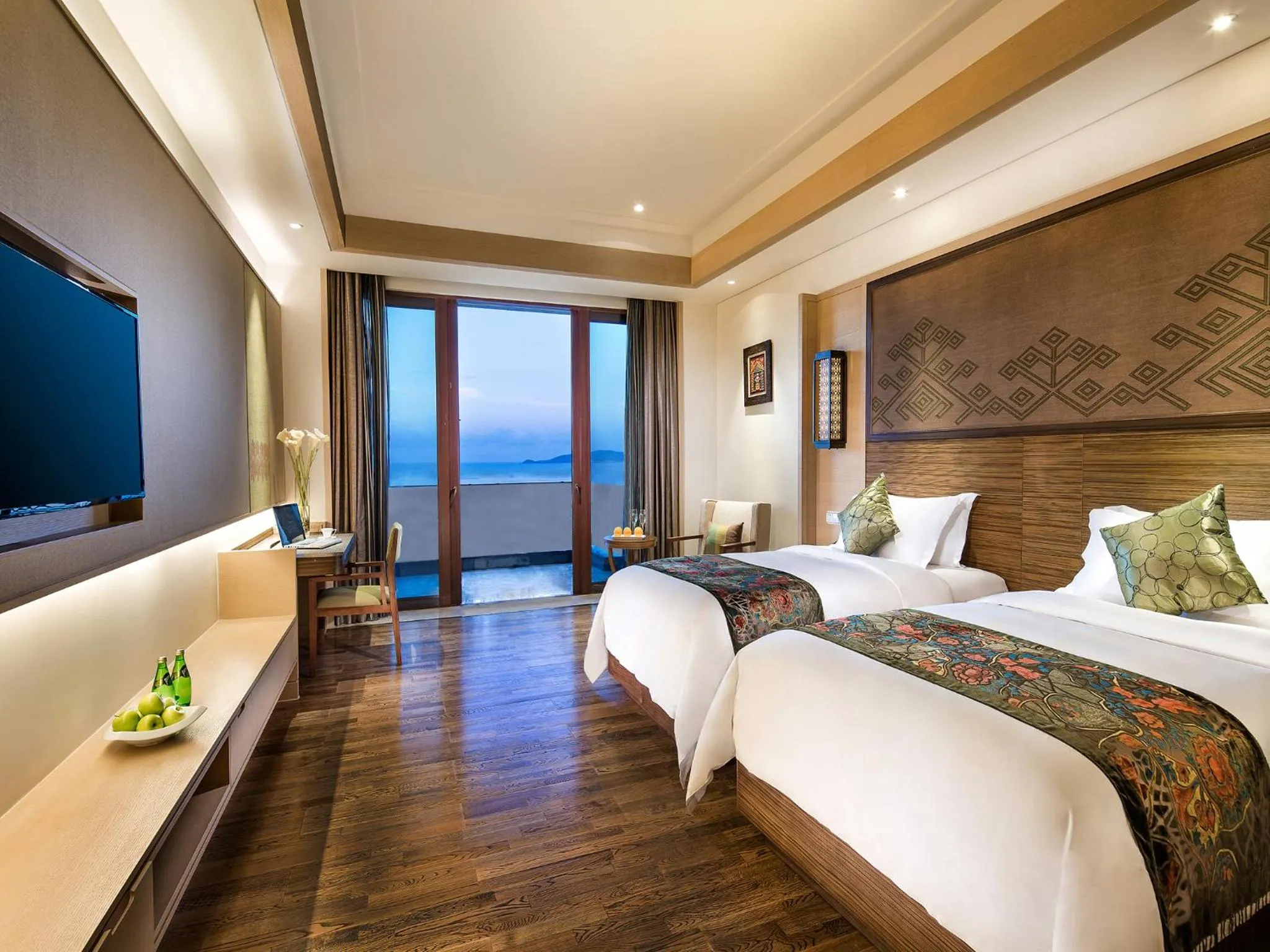 Bed in HNTI·Narada Sanya Bay Resort
