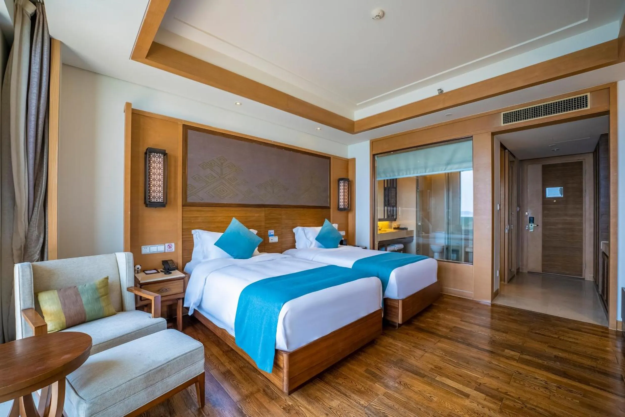 Photo of the whole room, Bed in HNTI·Narada Sanya Bay Resort