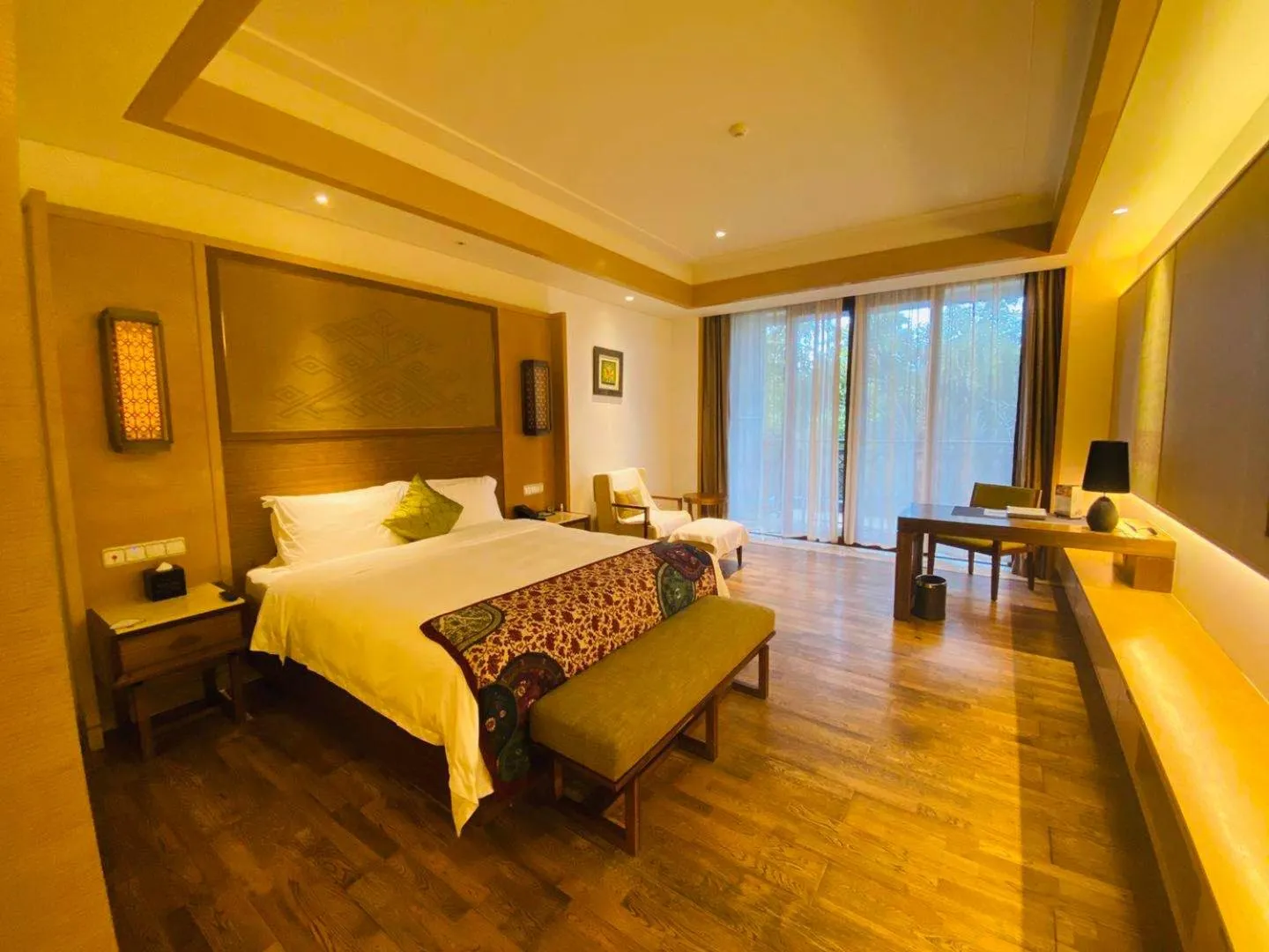 Bed in HNTI·Narada Sanya Bay Resort