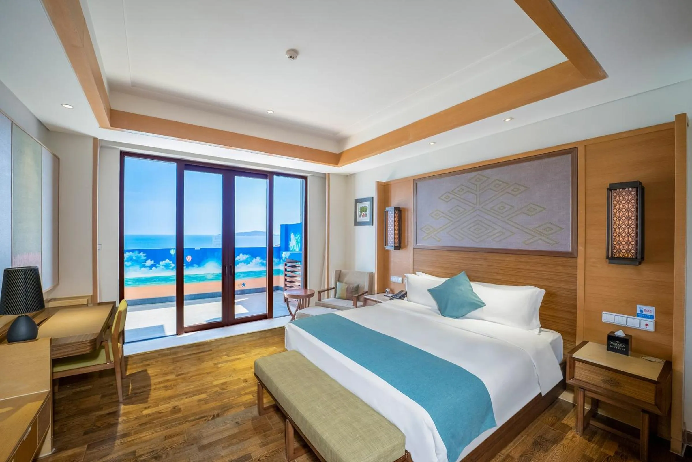 Bed in HNTI·Narada Sanya Bay Resort