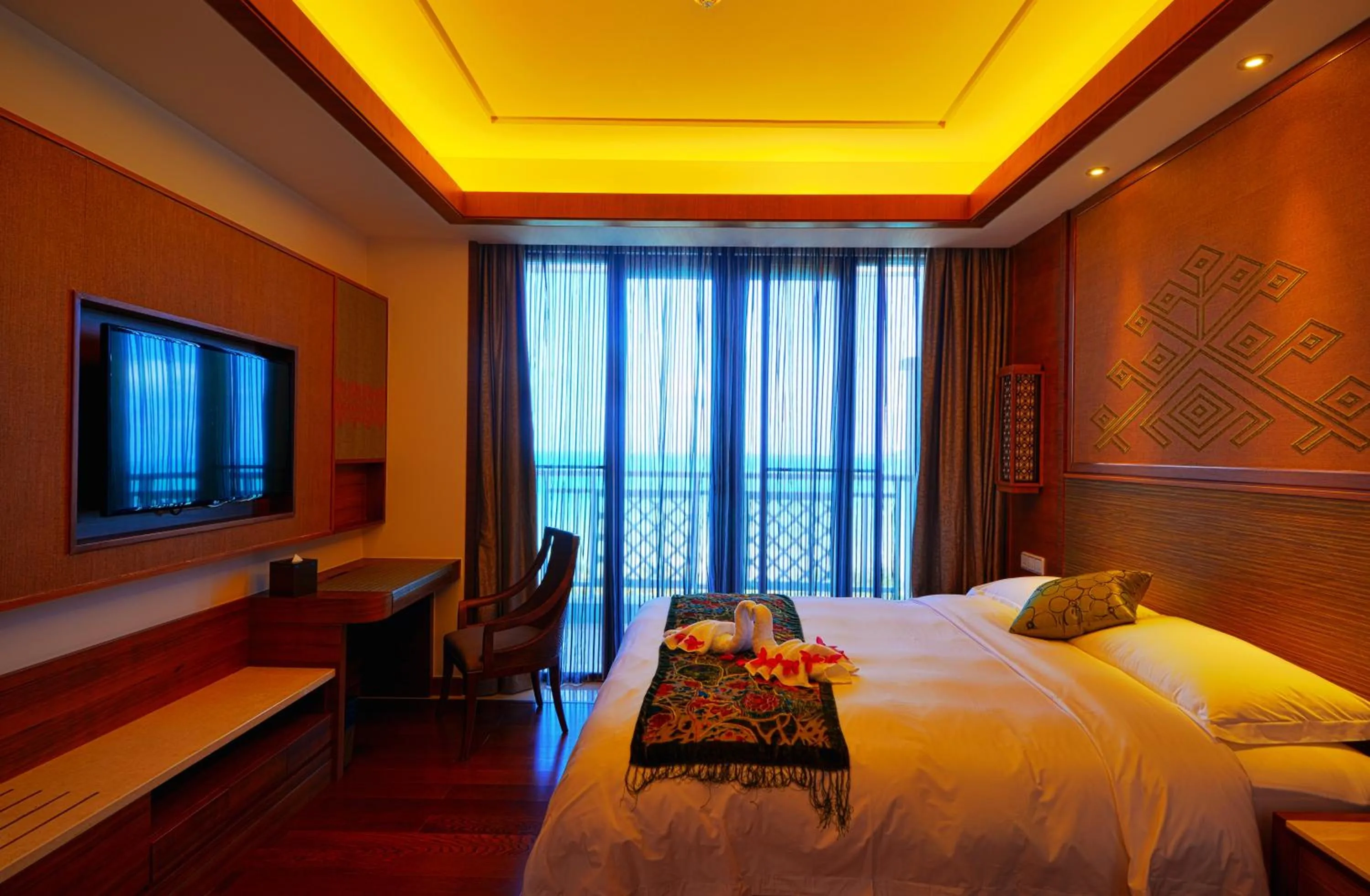 Bedroom, Bed in HNTI·Narada Sanya Bay Resort