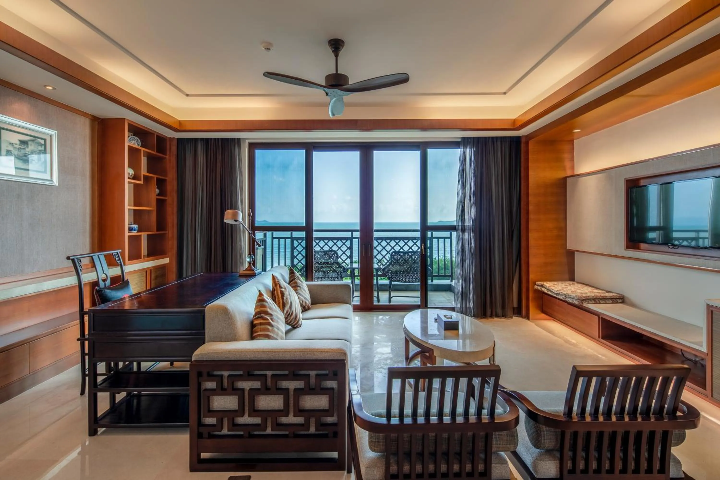 Living room in HNTI·Narada Sanya Bay Resort