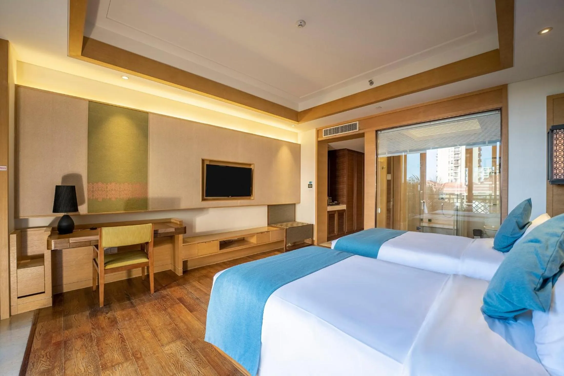 Photo of the whole room, Bed in HNTI·Narada Sanya Bay Resort