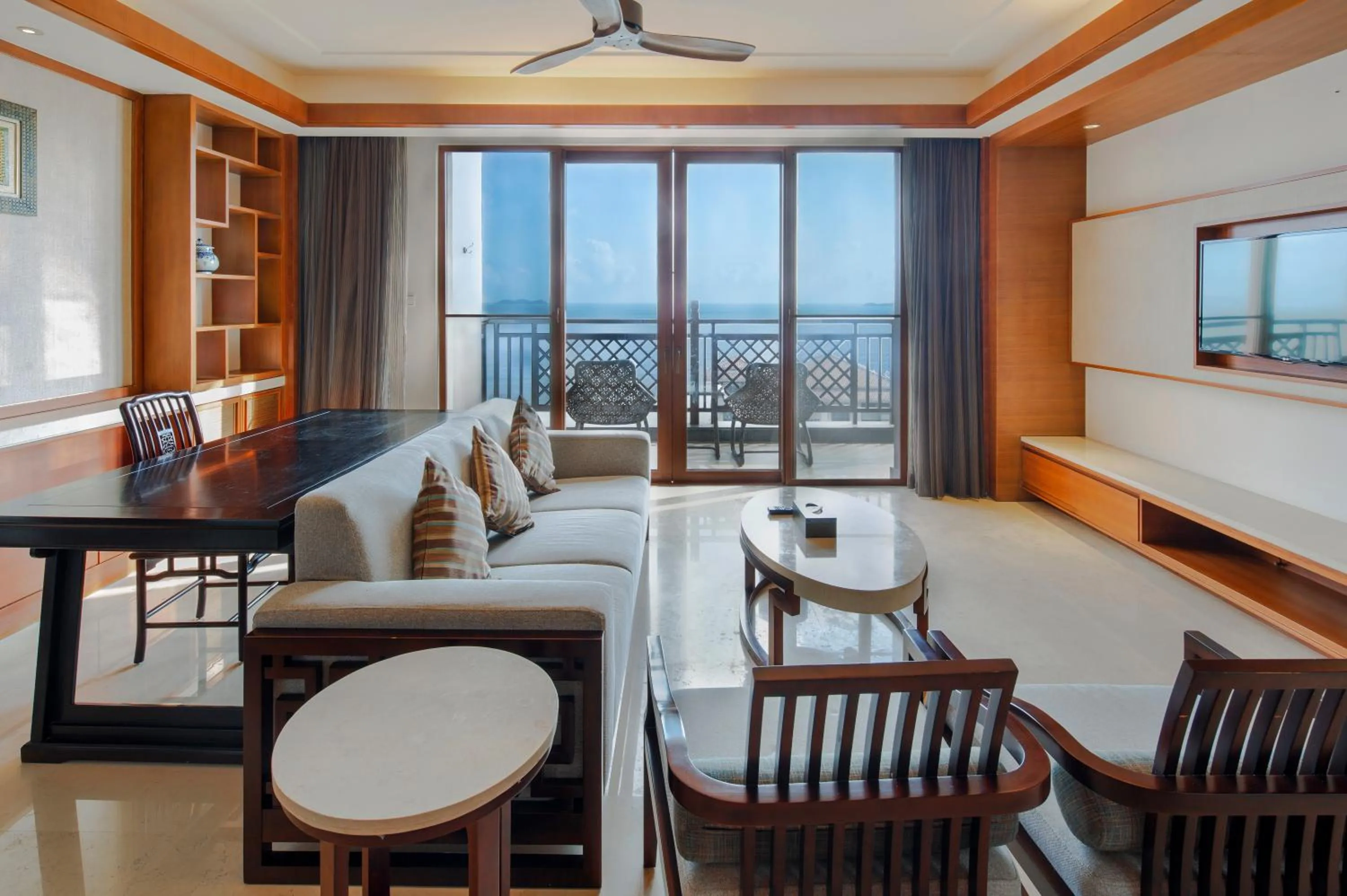 Living room in HNTI·Narada Sanya Bay Resort