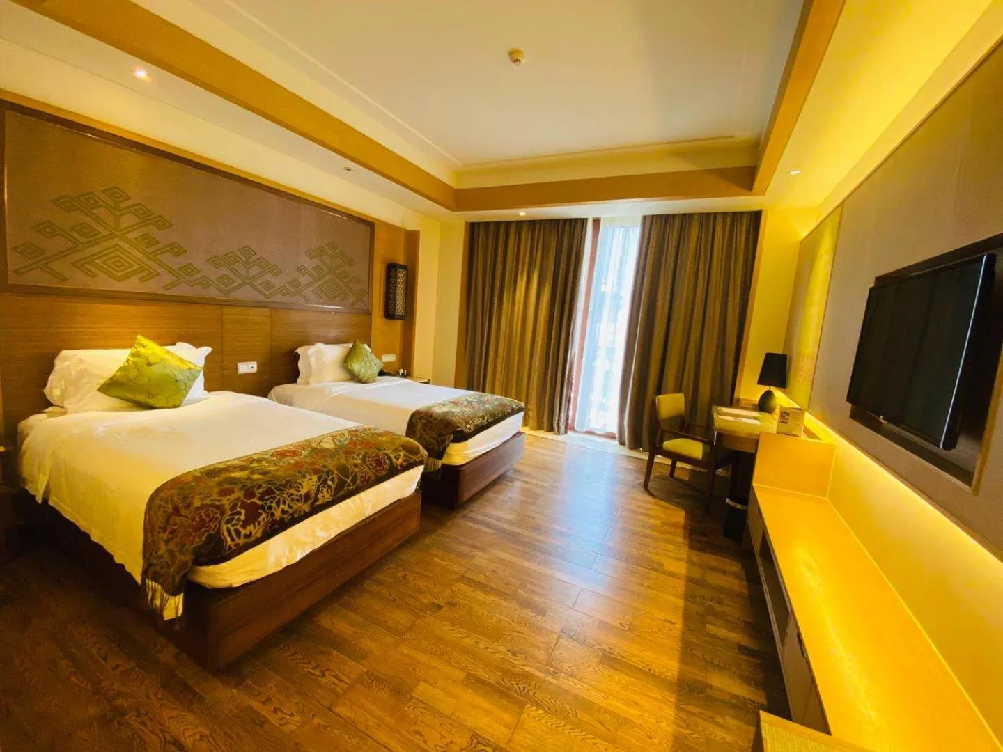 Bed in HNTI·Narada Sanya Bay Resort