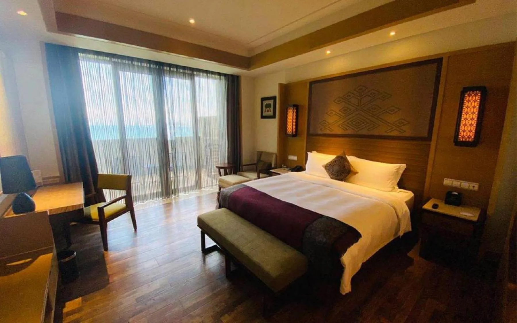 Bed in HNTI·Narada Sanya Bay Resort