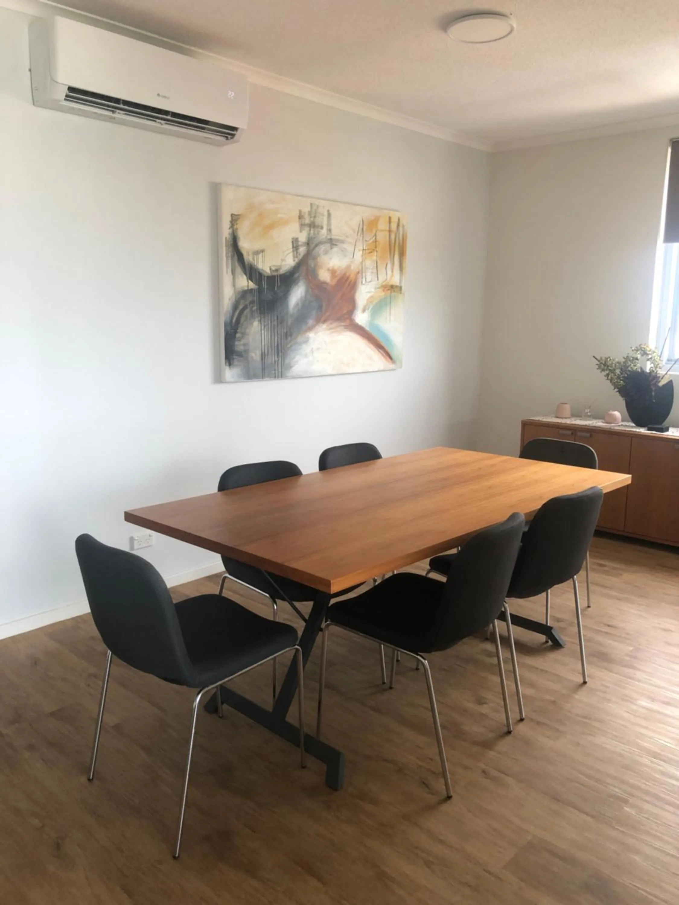 Dining area in Curtis Central Apartments Official