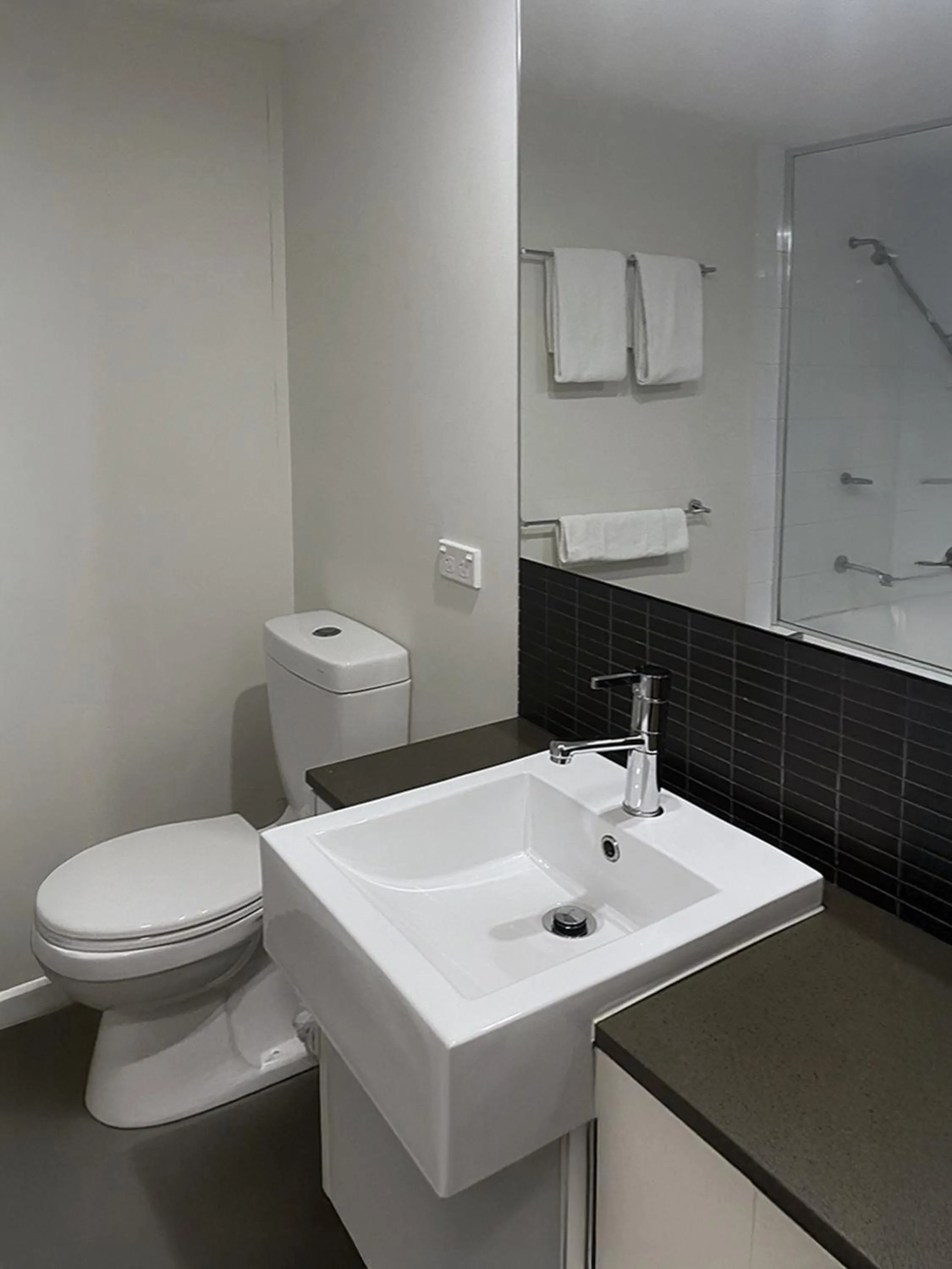 Bathroom in Curtis Central Apartments Official