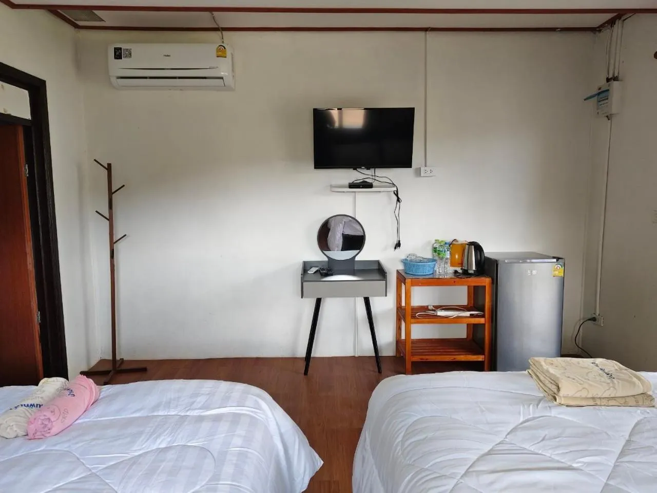 Bed in Inthanon Lao-Ju House