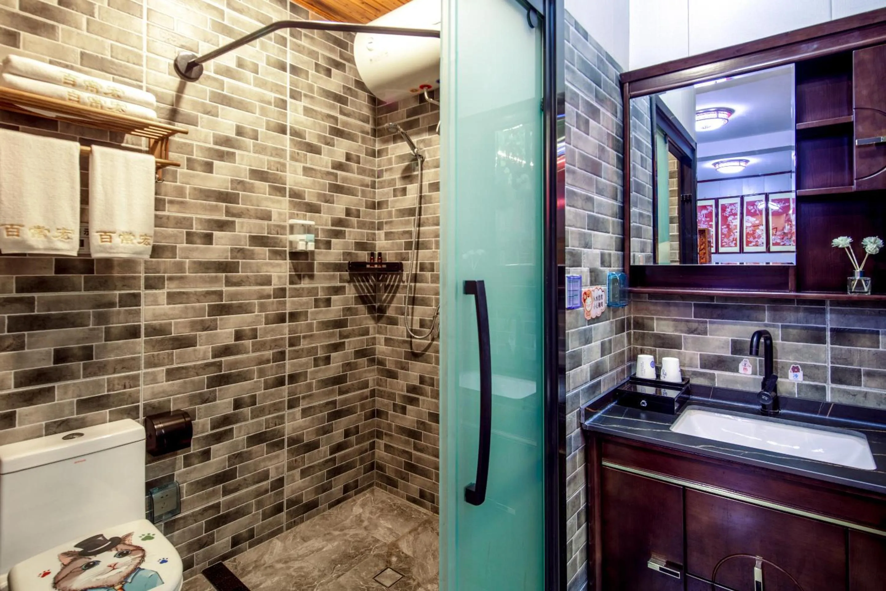 Double Room with Extra Bed in Pingyao Baichanghong Inn