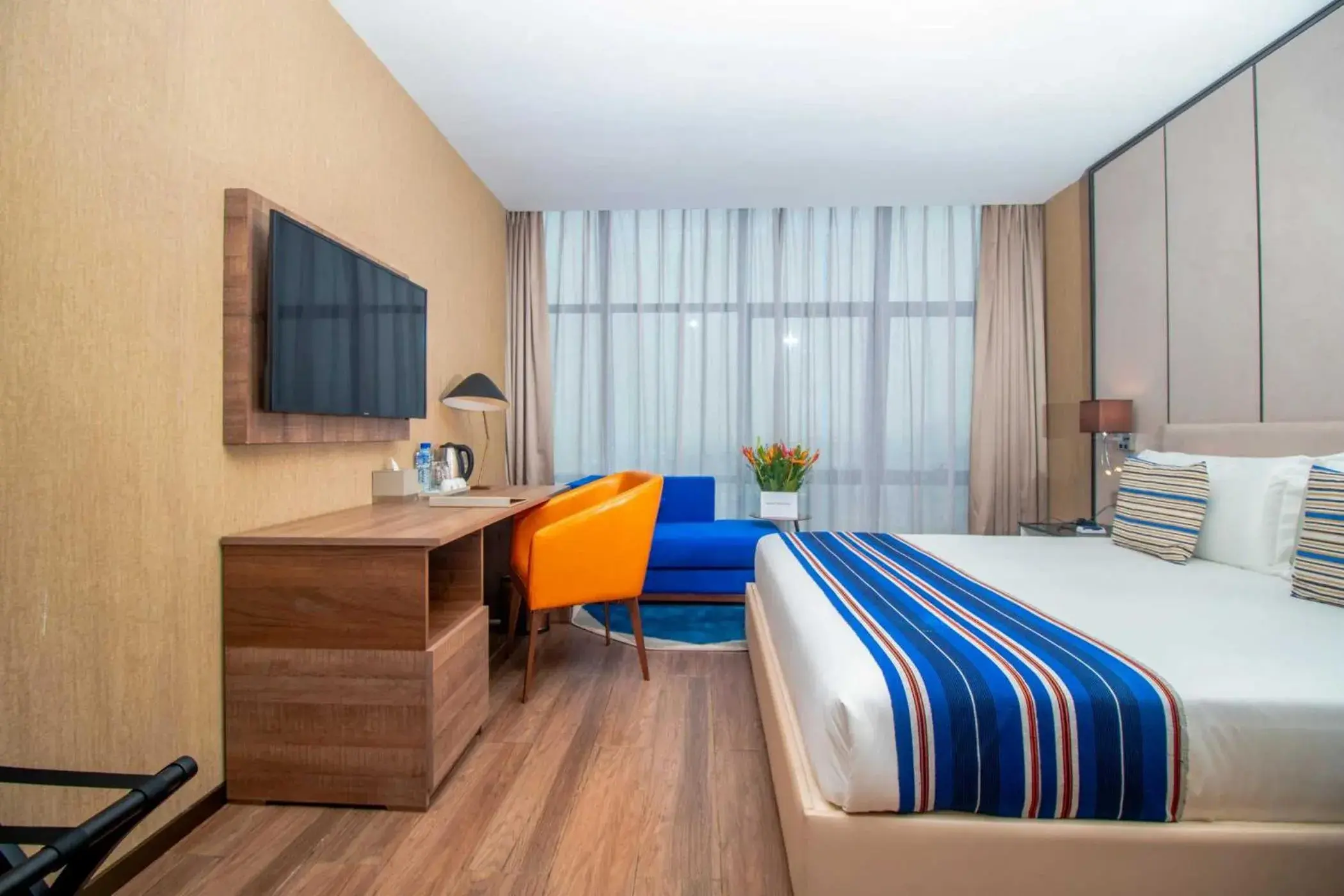 Photo of the whole room, Bed in CIKA GOLDEN HOTEL and SUITES Photo of the whole room, Bed in CIKA GOLDEN HOTEL and SUITES